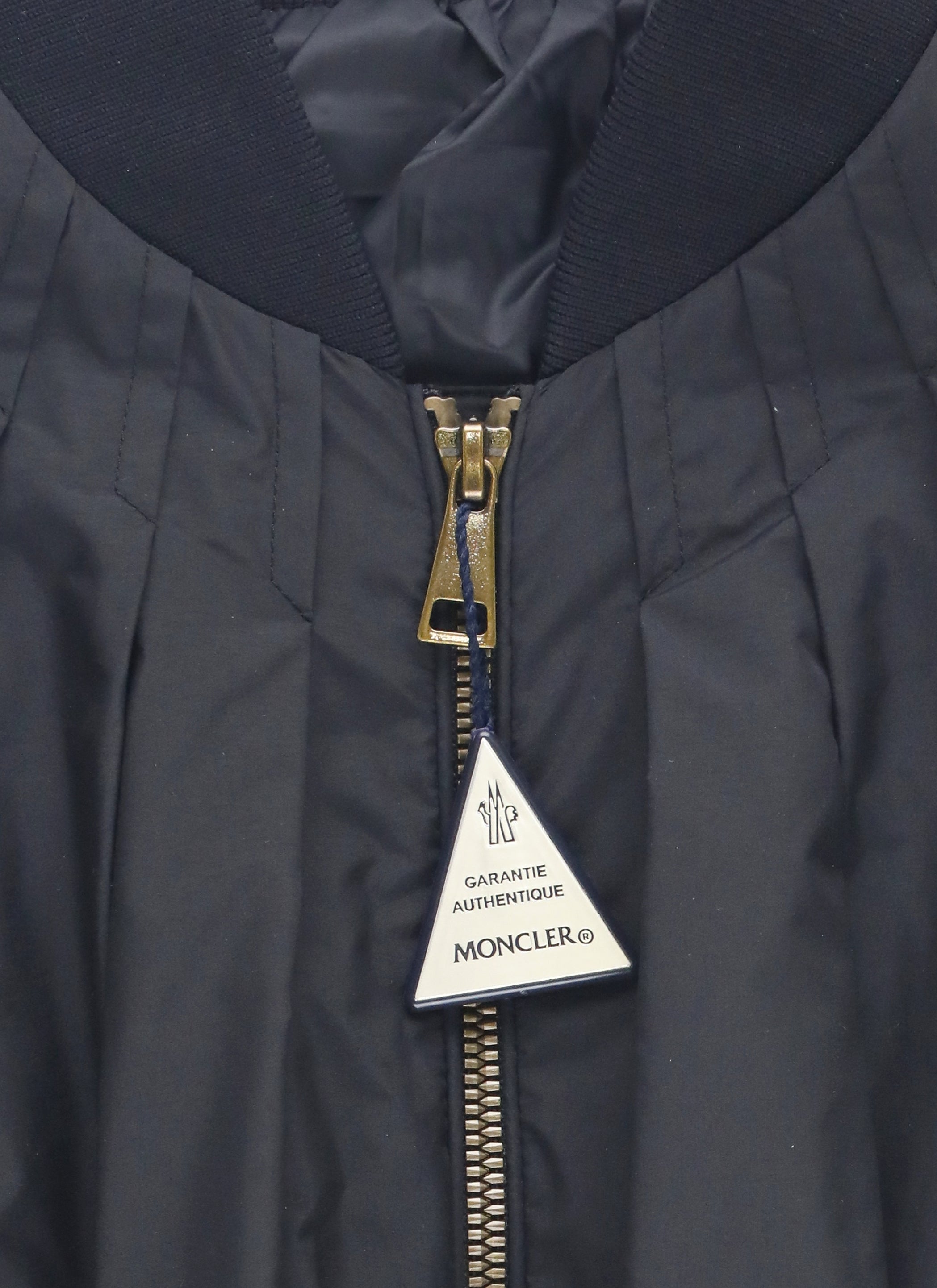 MONCLER KIDS Coats Black Polyamide