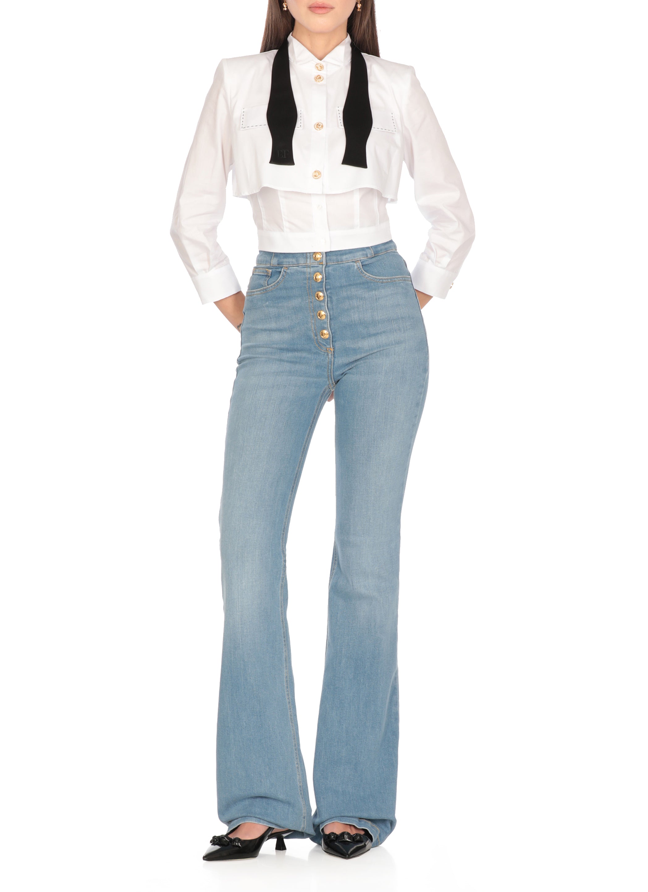 Elisabetta Franchi Jeans Light Blue