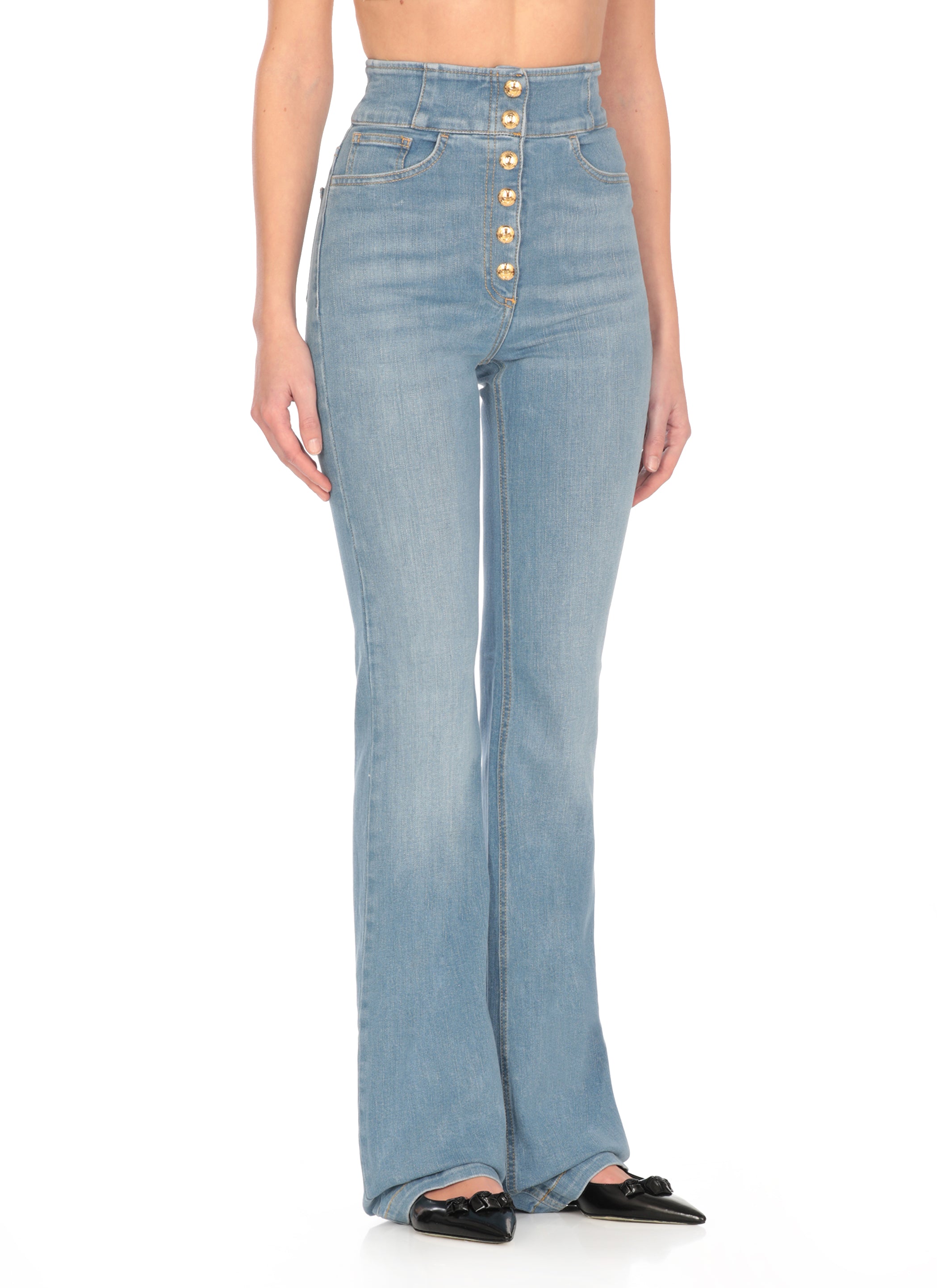 Elisabetta Franchi Jeans Light Blue