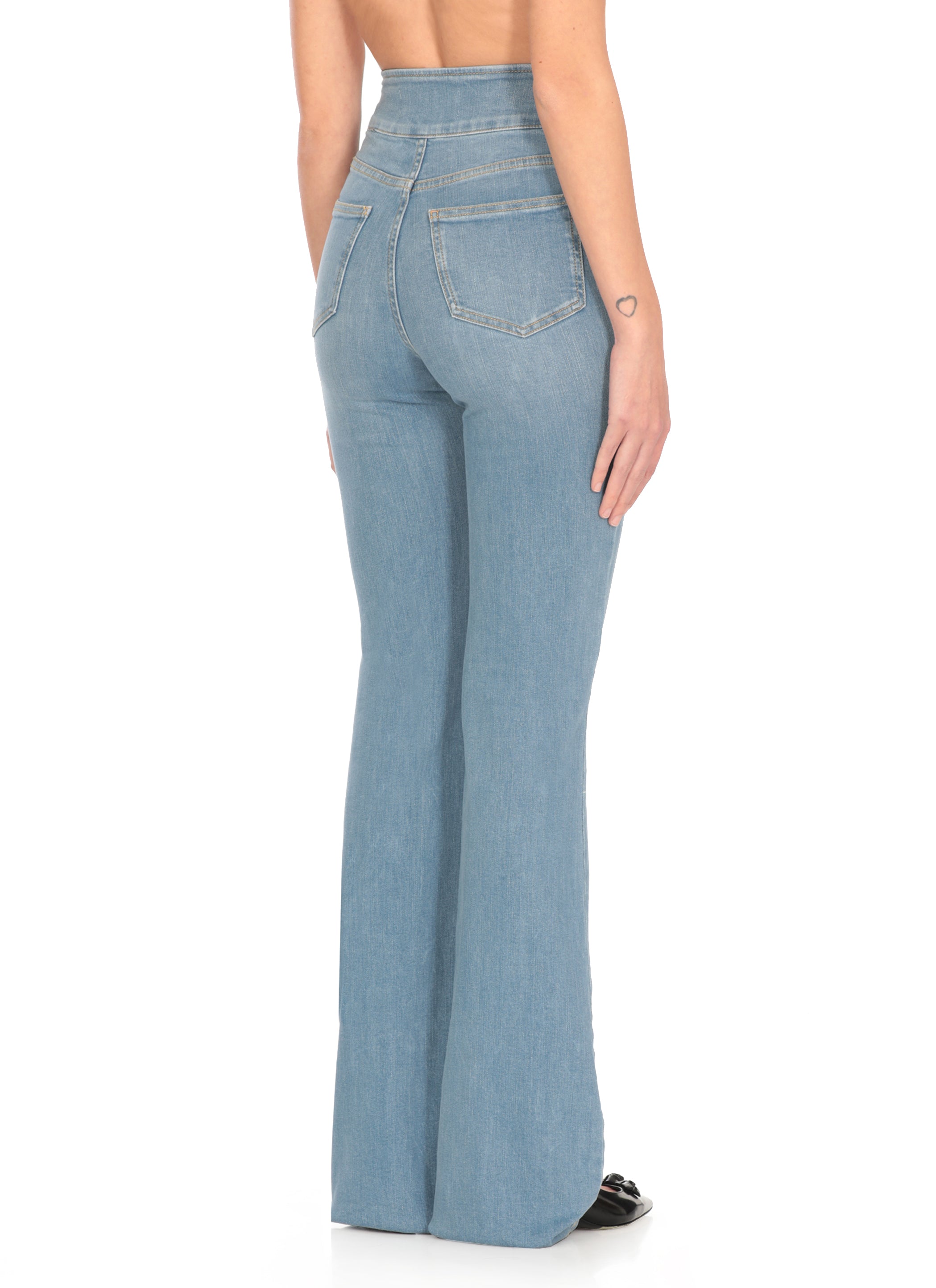 Elisabetta Franchi Jeans Light Blue