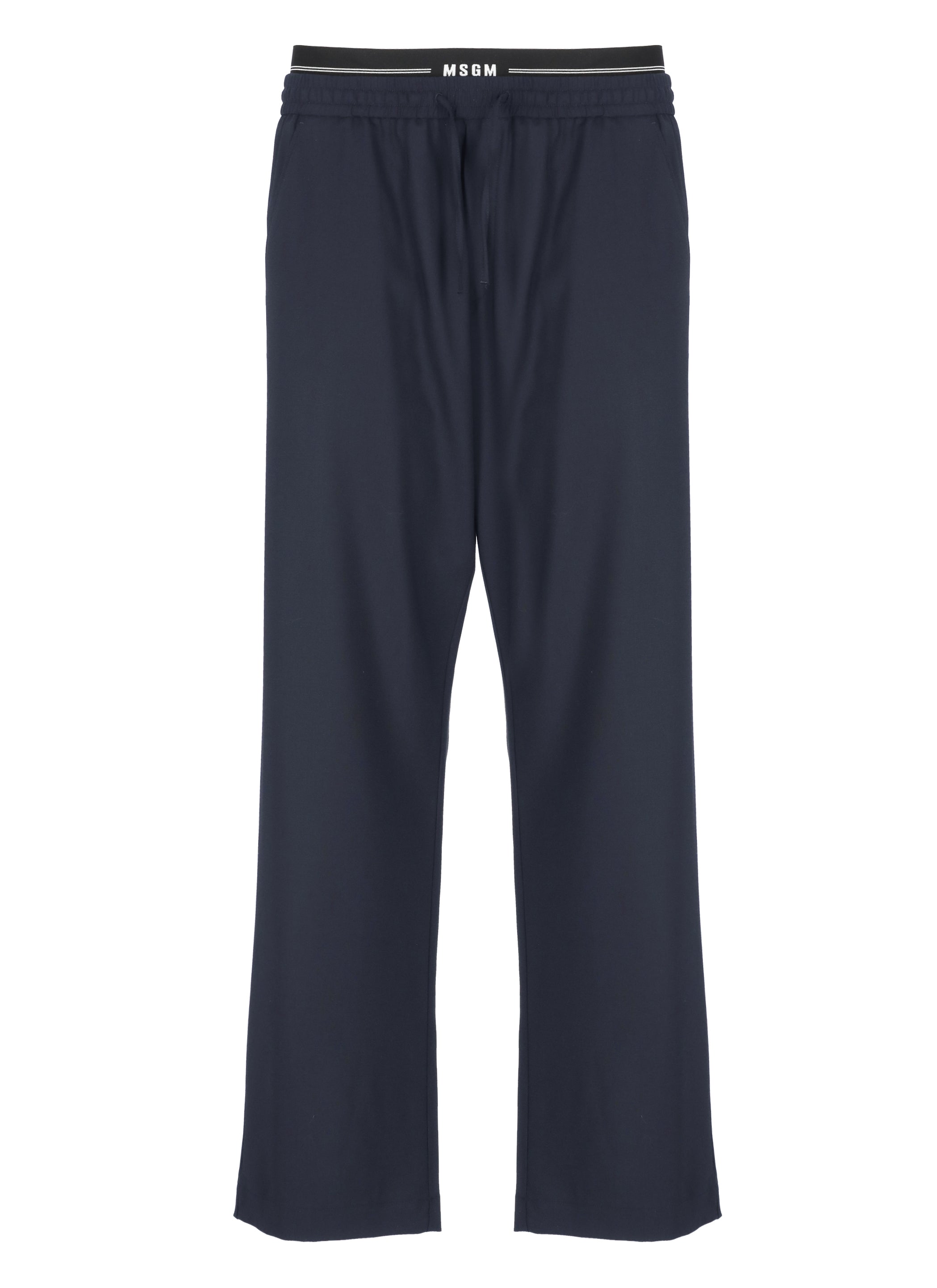 Msgm Trousers Blue