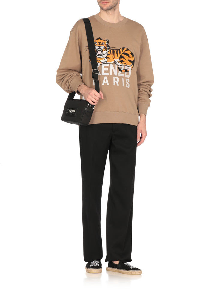 Kenzo Sweaters Brown Cotton