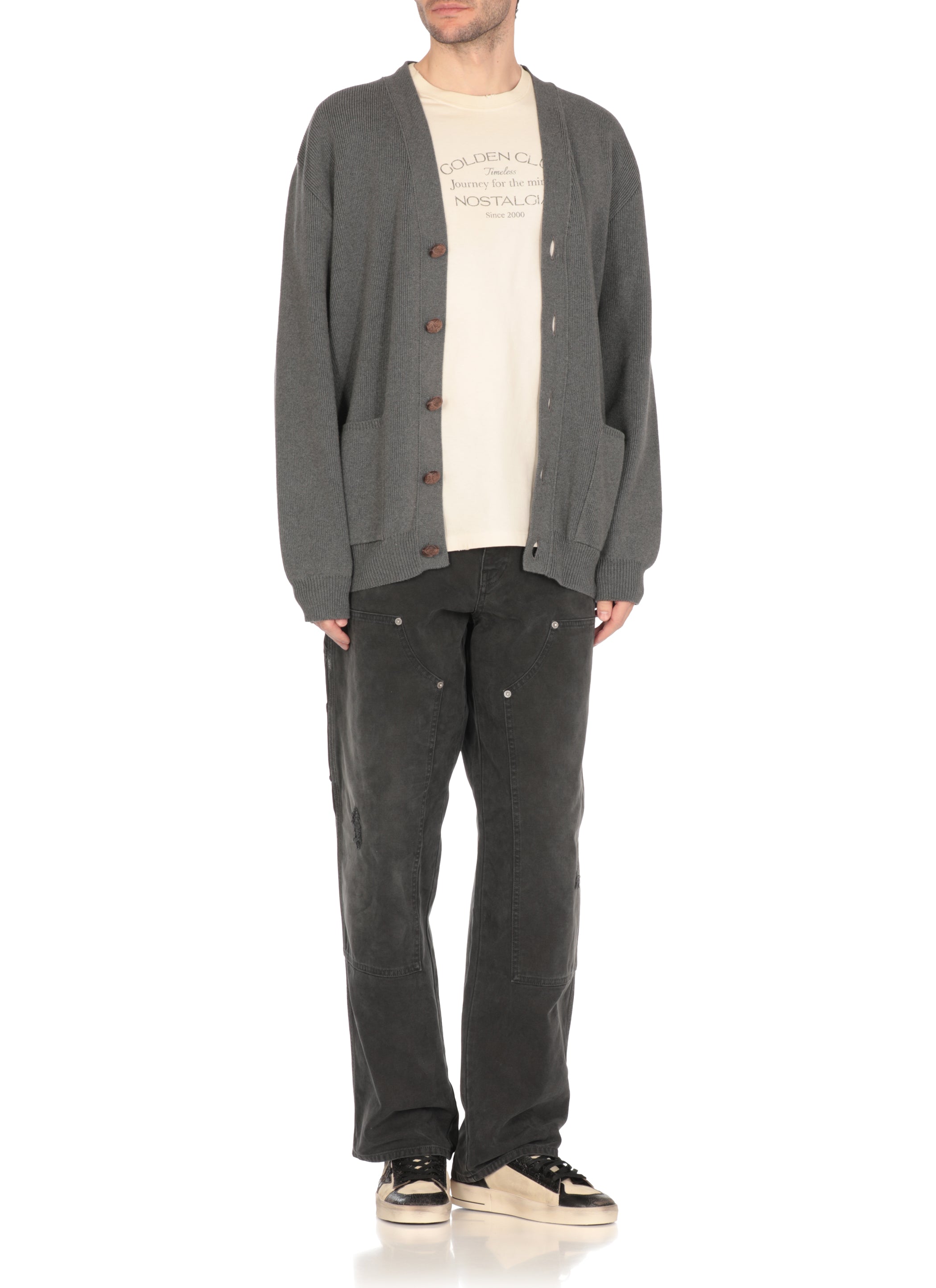 Golden Goose Sweaters Grey