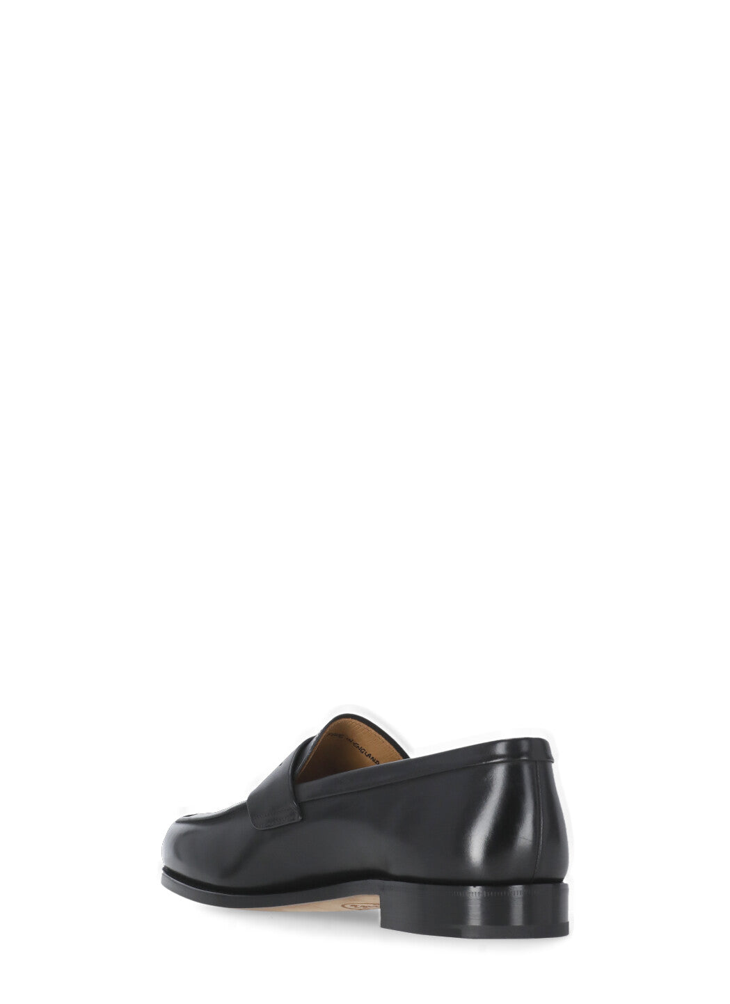 Churchs Flat Shoes Black Calf Leather