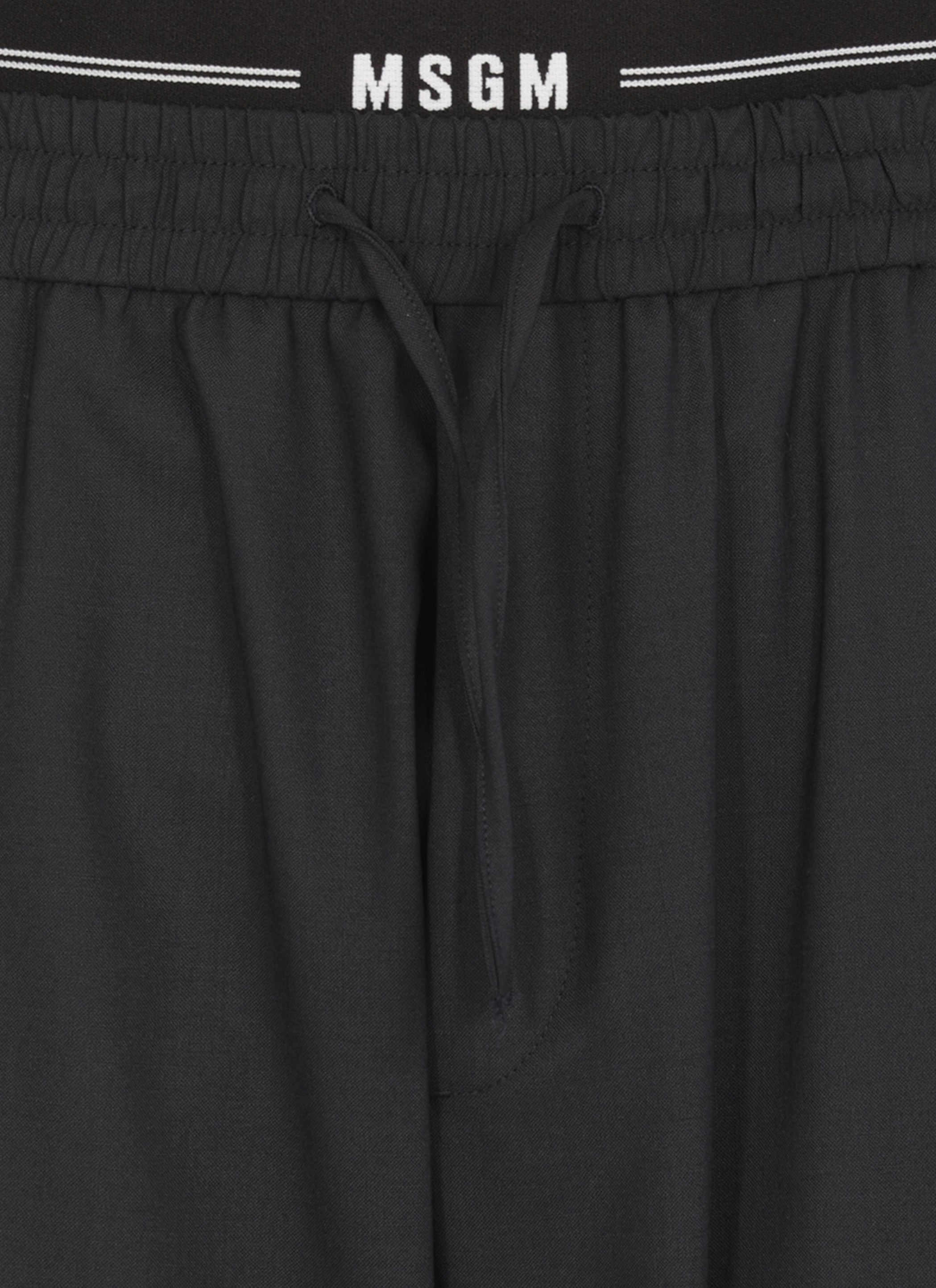 Msgm Trousers Blue