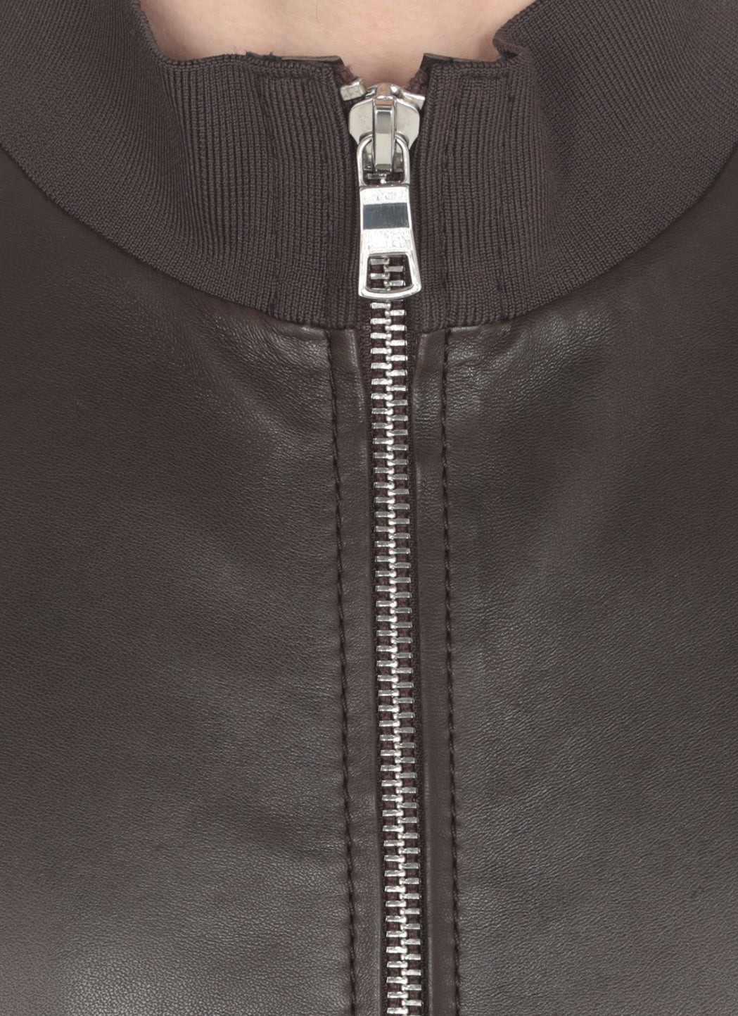 The Jack Leathers Jackets Brown Cow Leather Lining: Polyester