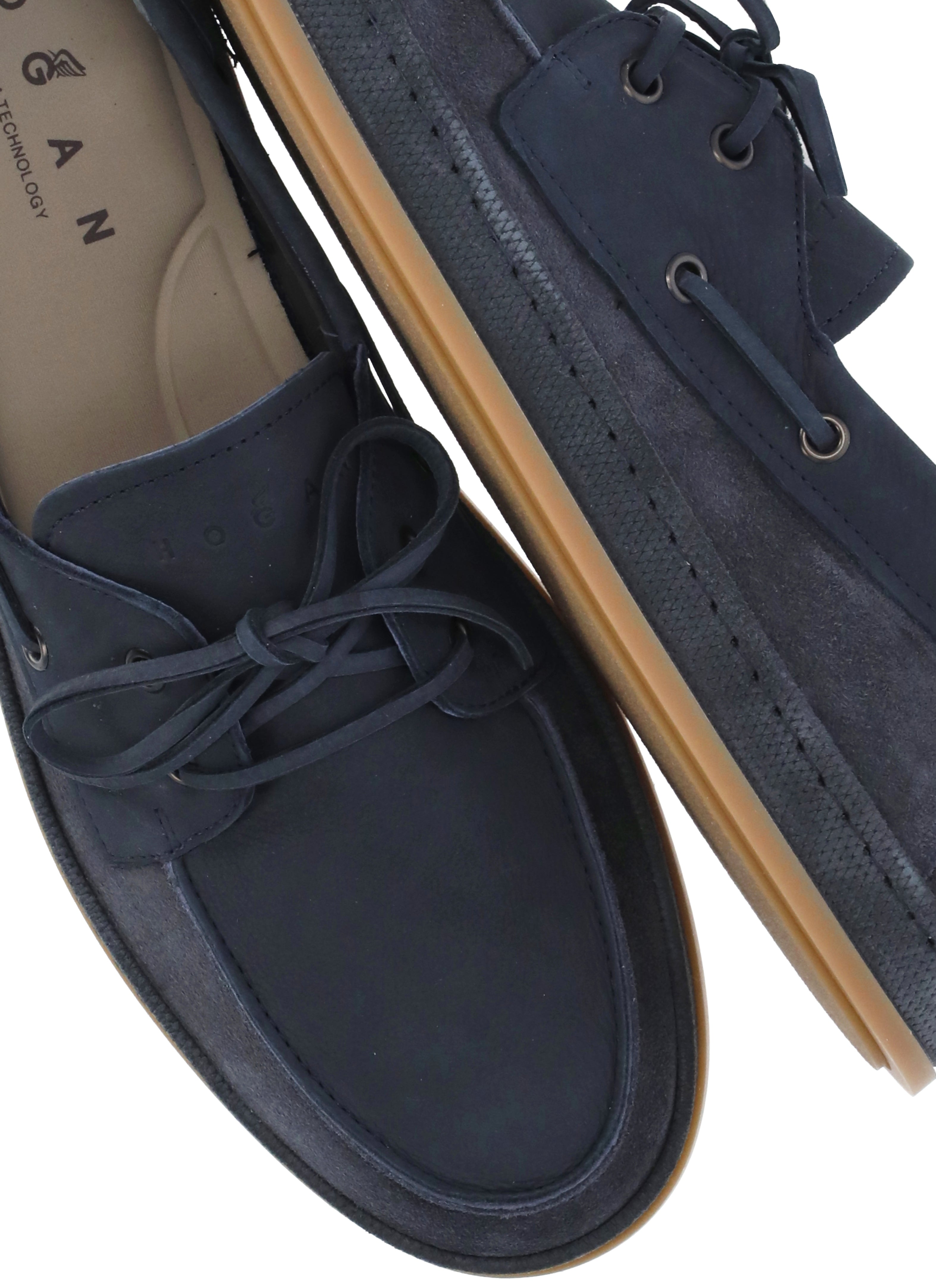 Hogan Flat Shoes Blue