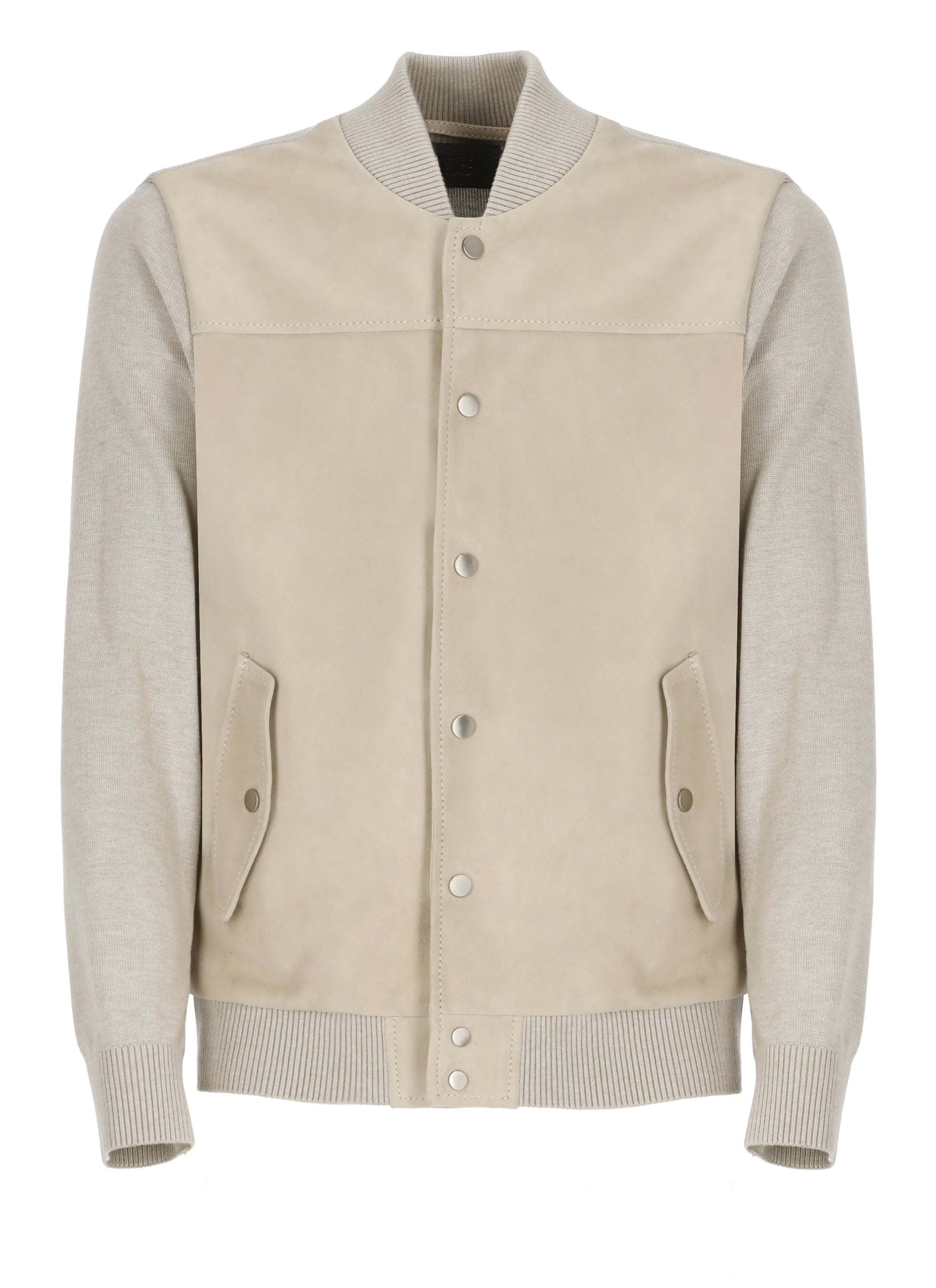 The Jack Leathers Jackets Beige