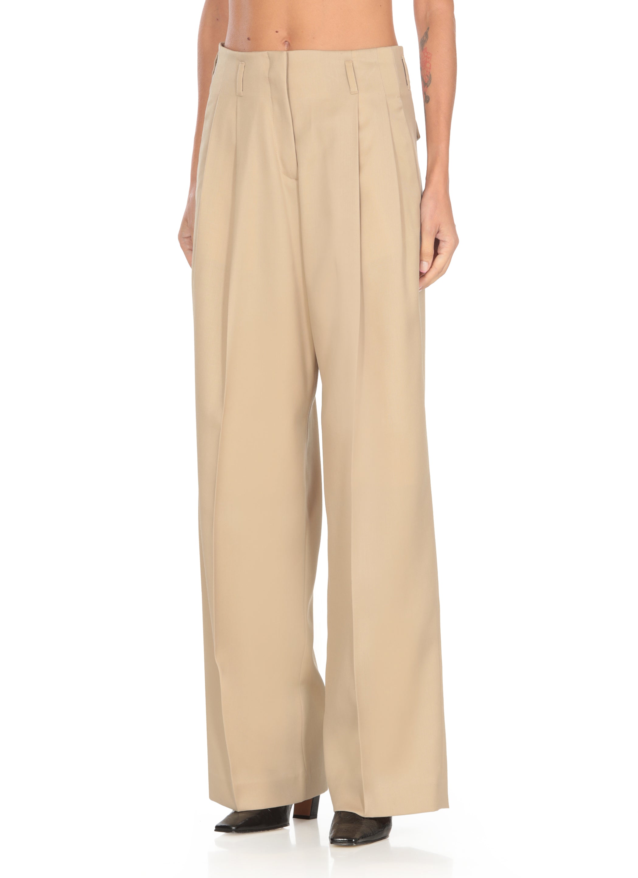 Golden Goose Trousers Beige