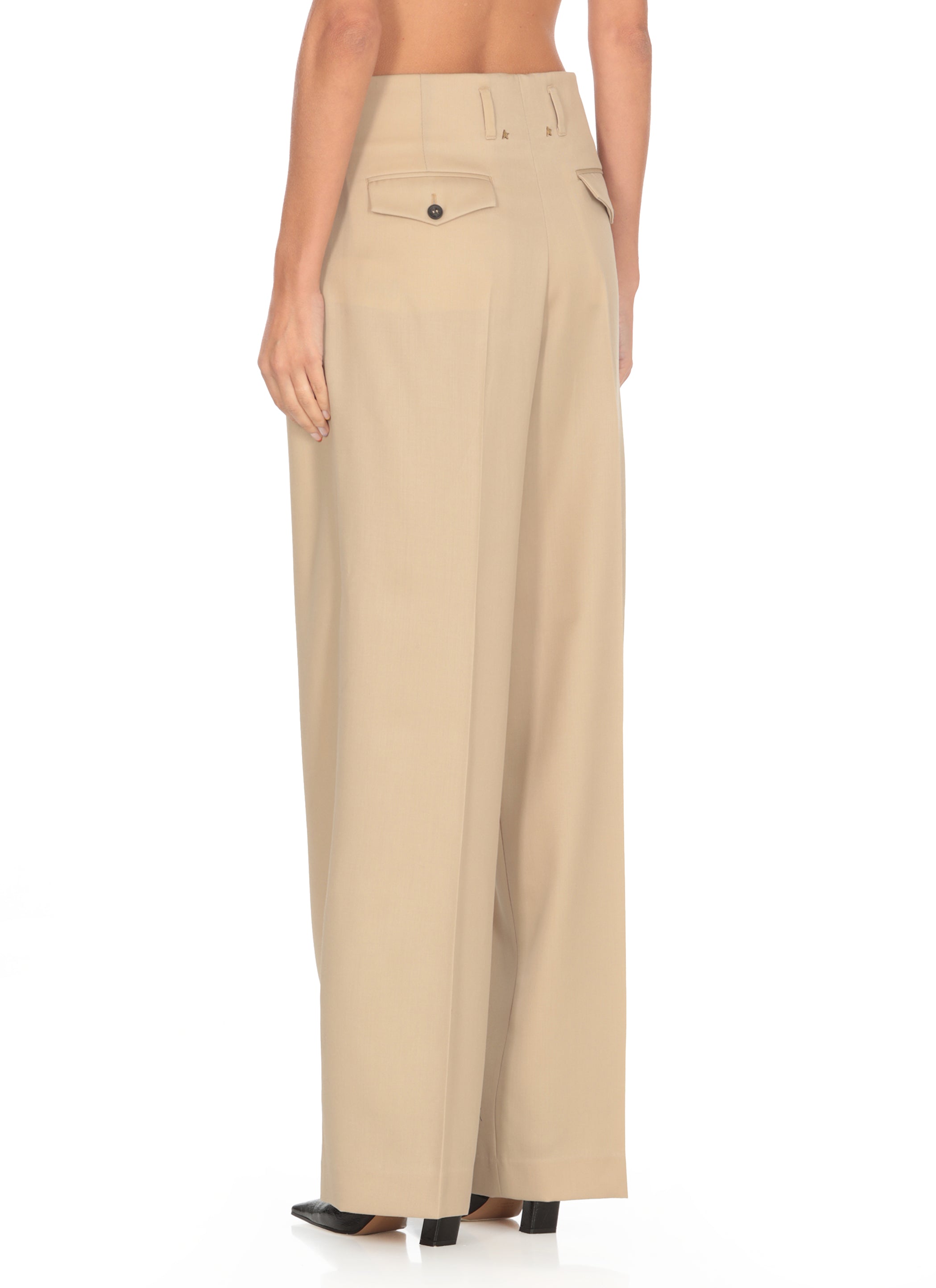 Golden Goose Trousers Beige
