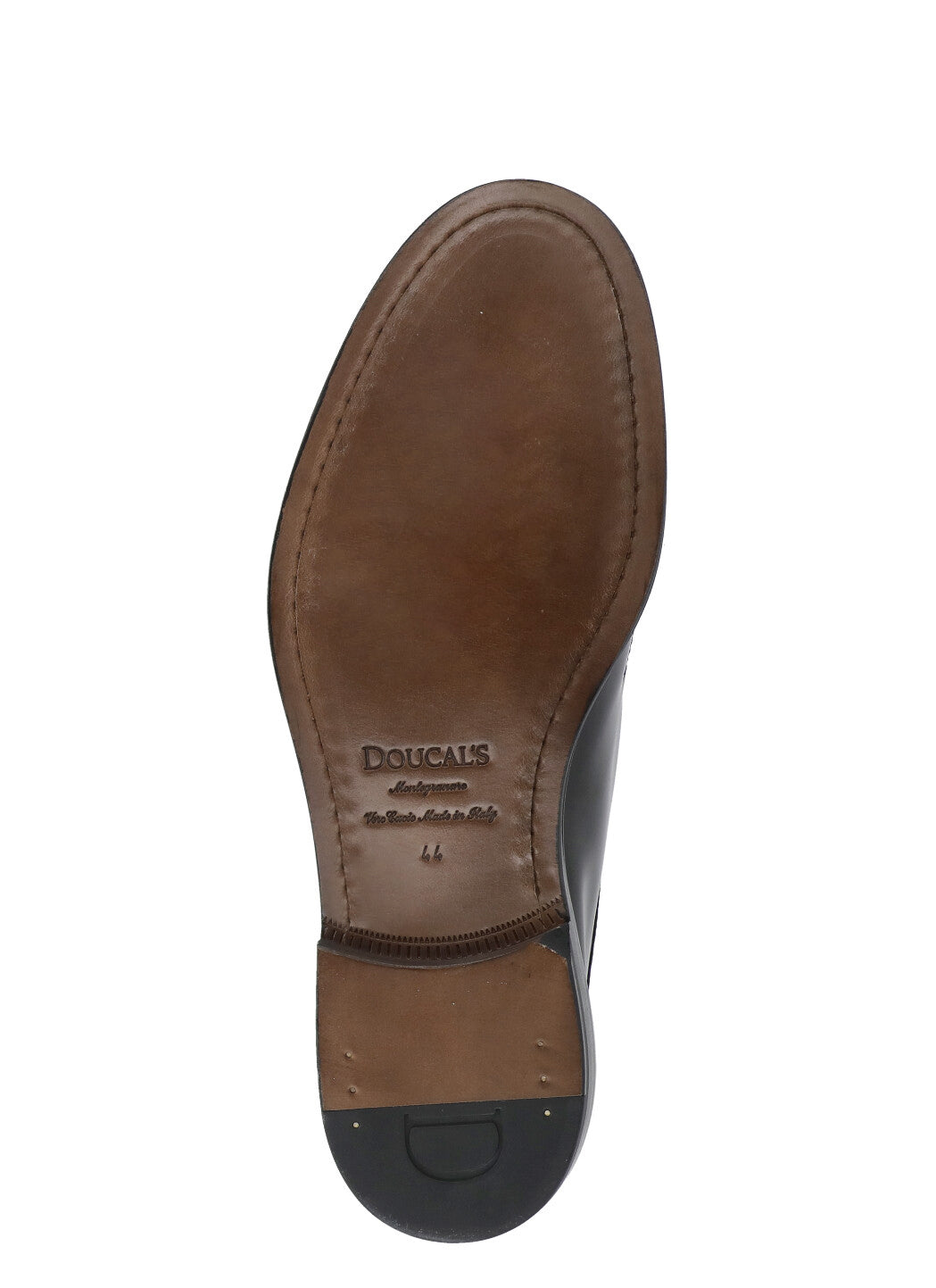 Doucals Flat Shoes Black Calf Leather
