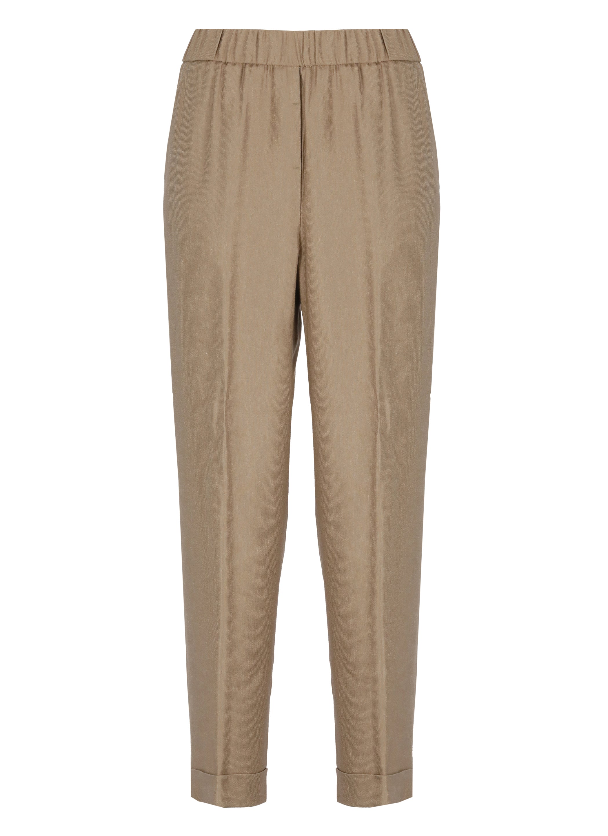 Peserico Trousers Brown