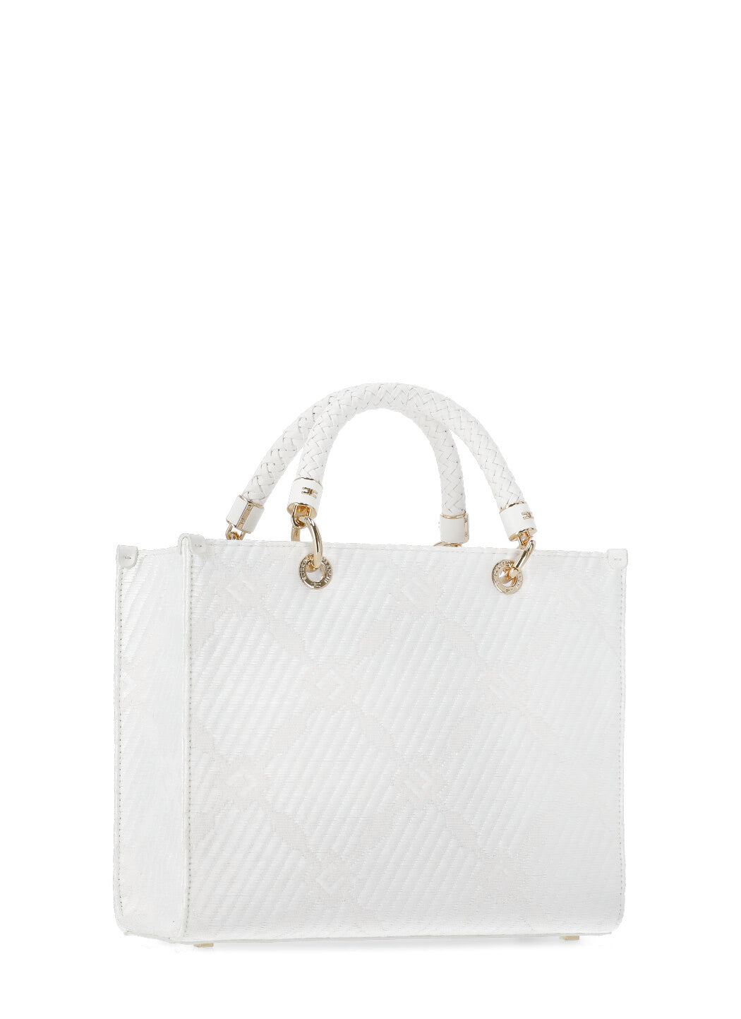 Elisabetta Franchi Bags White Polyester Polyamide