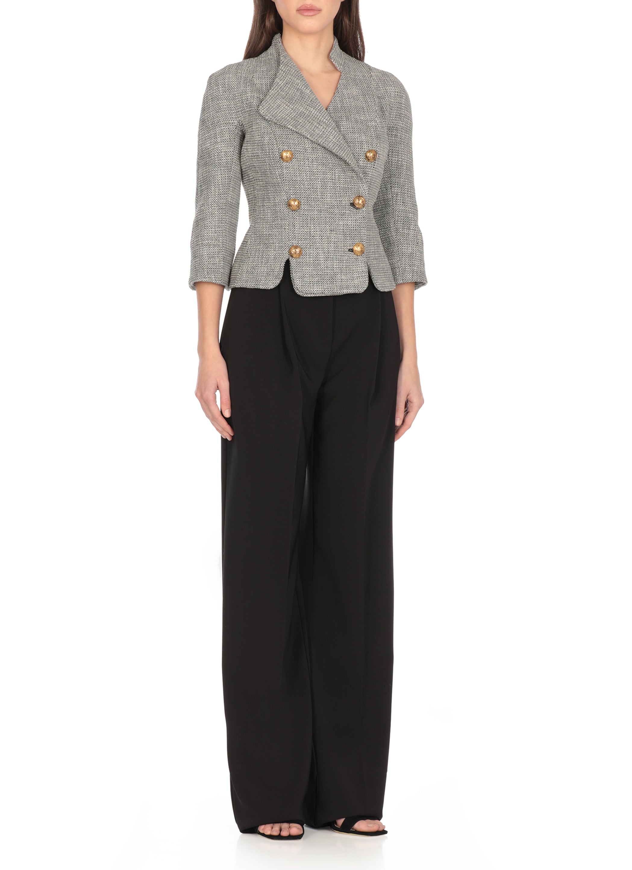 Elisabetta Franchi Jackets Grey