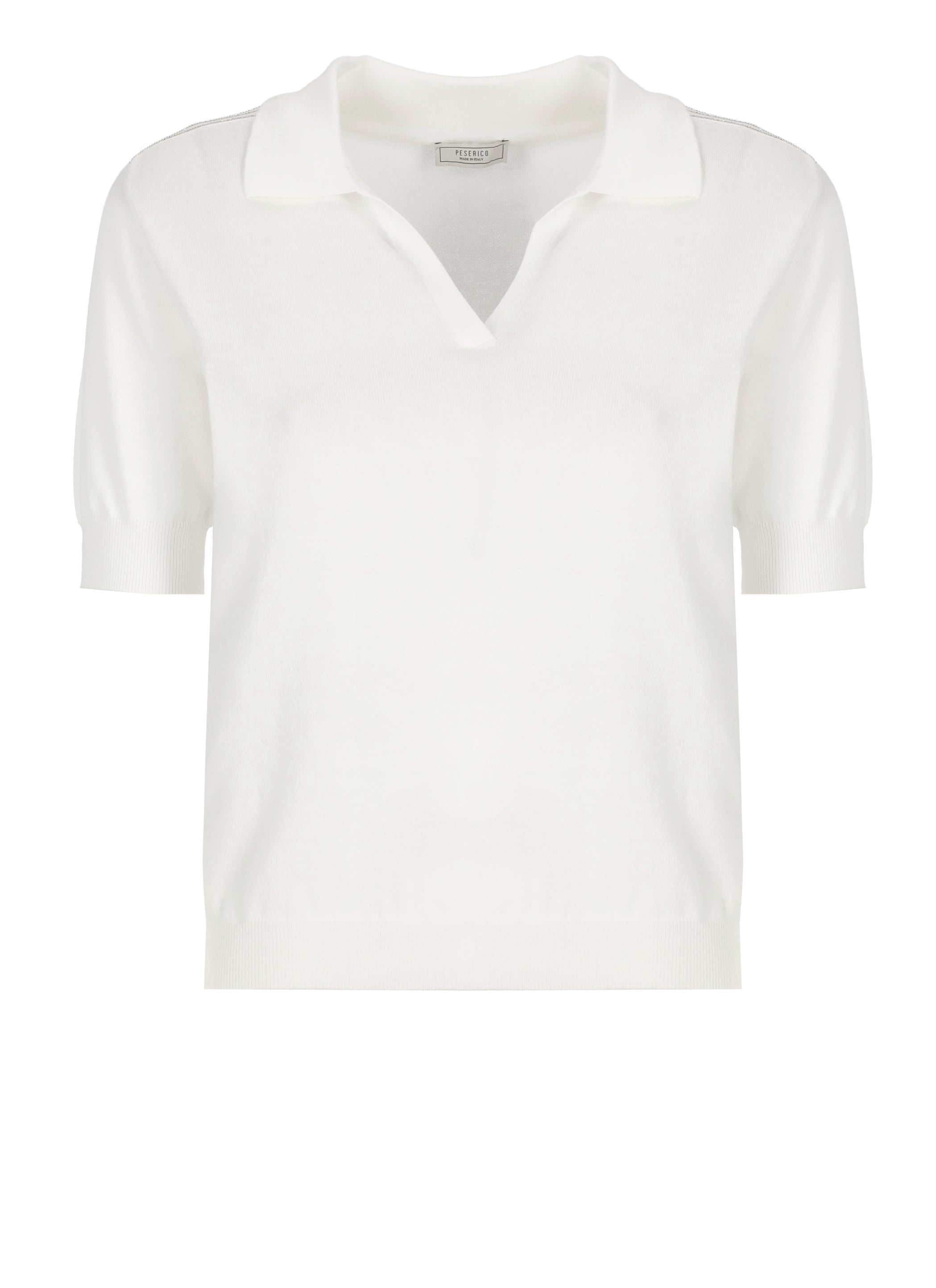 Peserico T-Shirts And Polos White Cotton