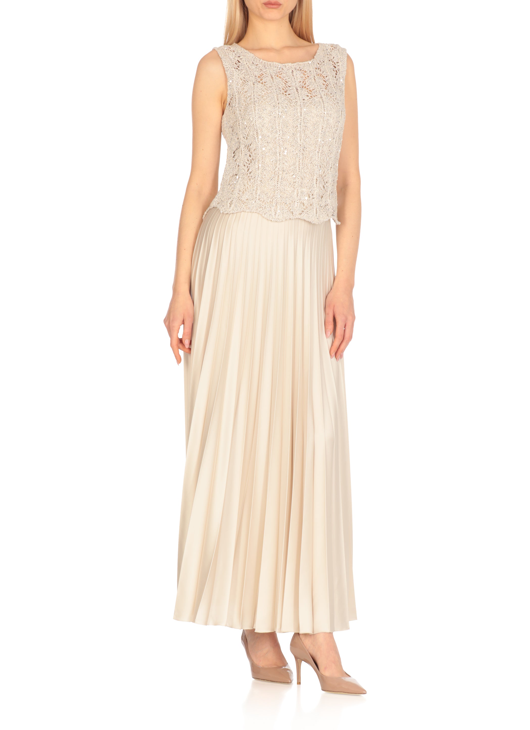 D.exterior Dresses Beige