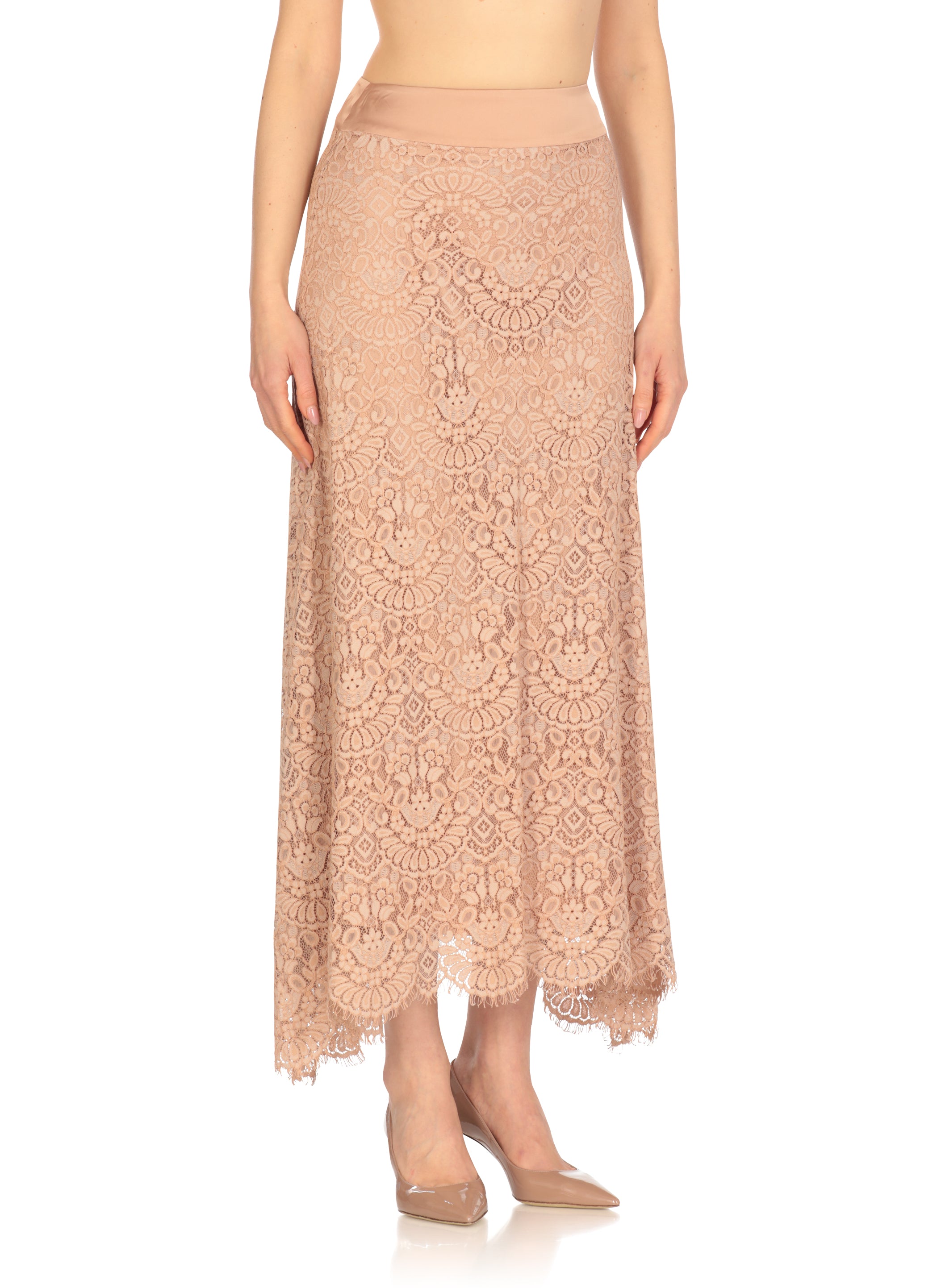 D.exterior Skirts Pink