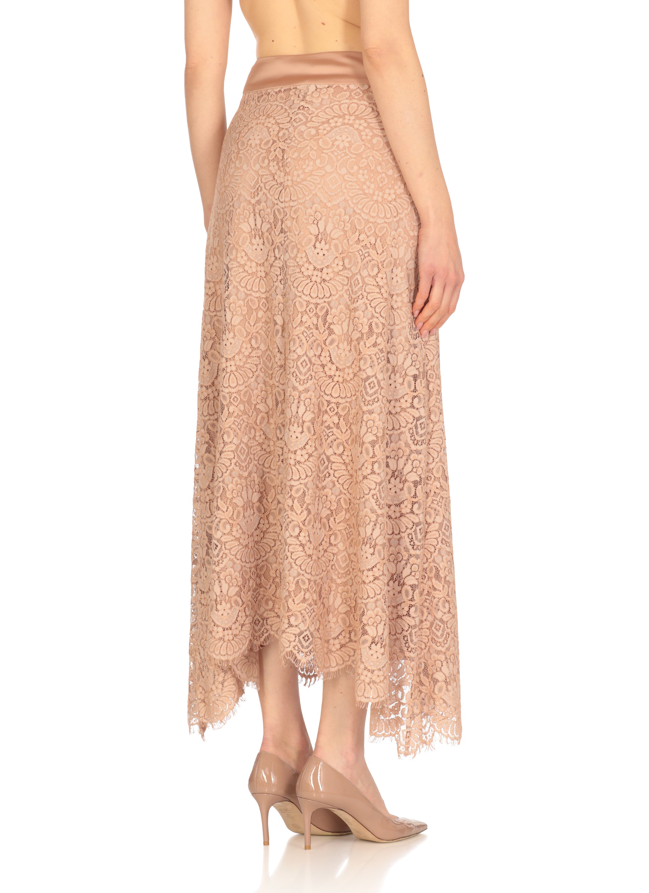 D.exterior Skirts Pink