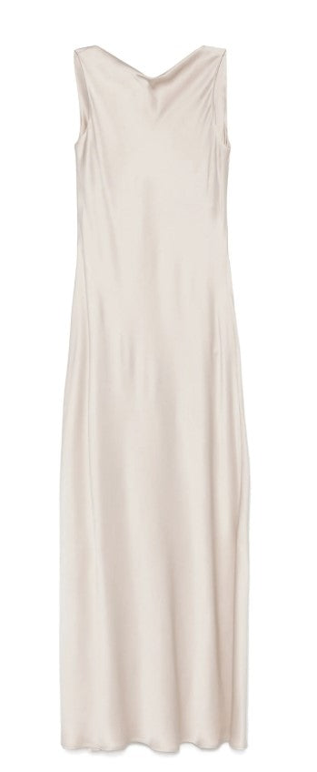 Antonelli Firenze Dresses Beige Acetate Viscose