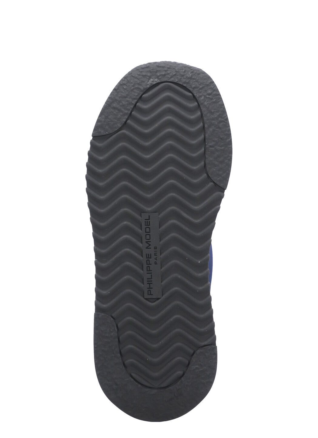 Philippe Model Sneakers Blue Textile - Calf Leather