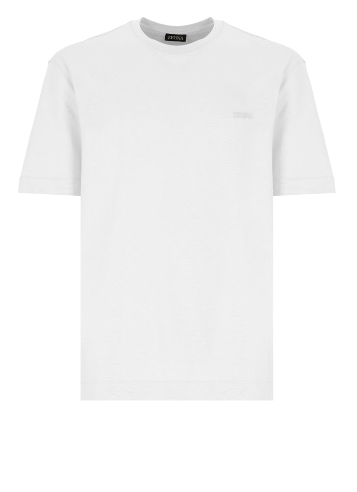 Zegna T-Shirts And Polos White Cotton
