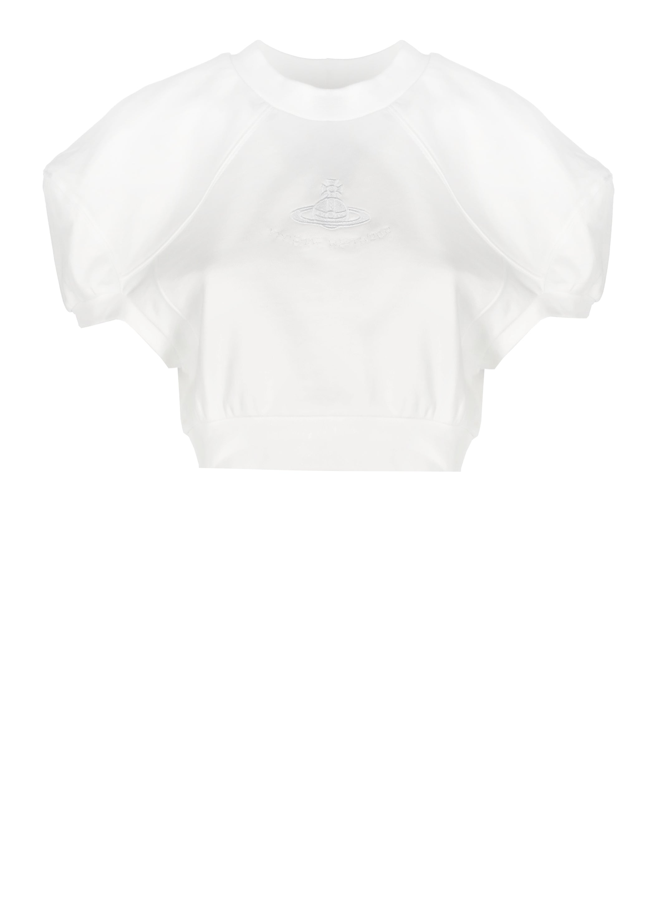 Vivienne Westwood Top White Cotton Elastane