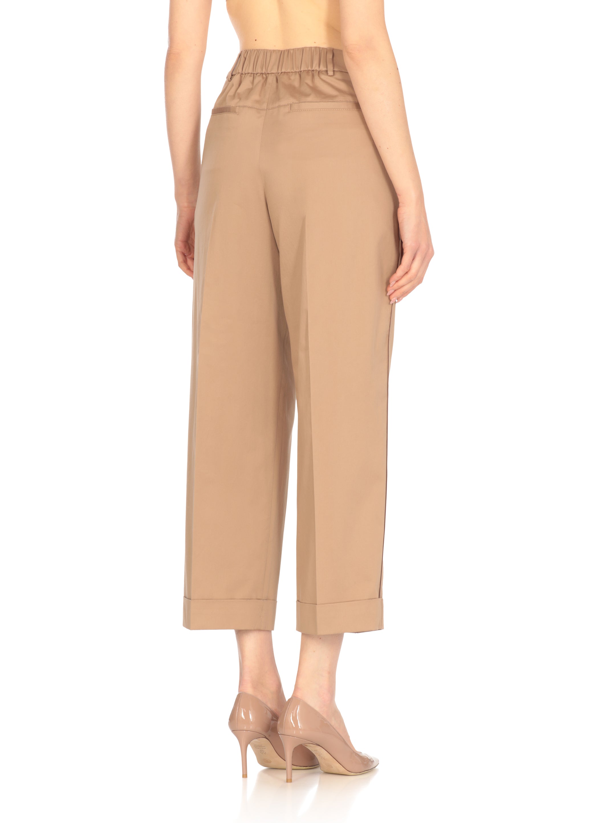 Peserico Trousers Brown