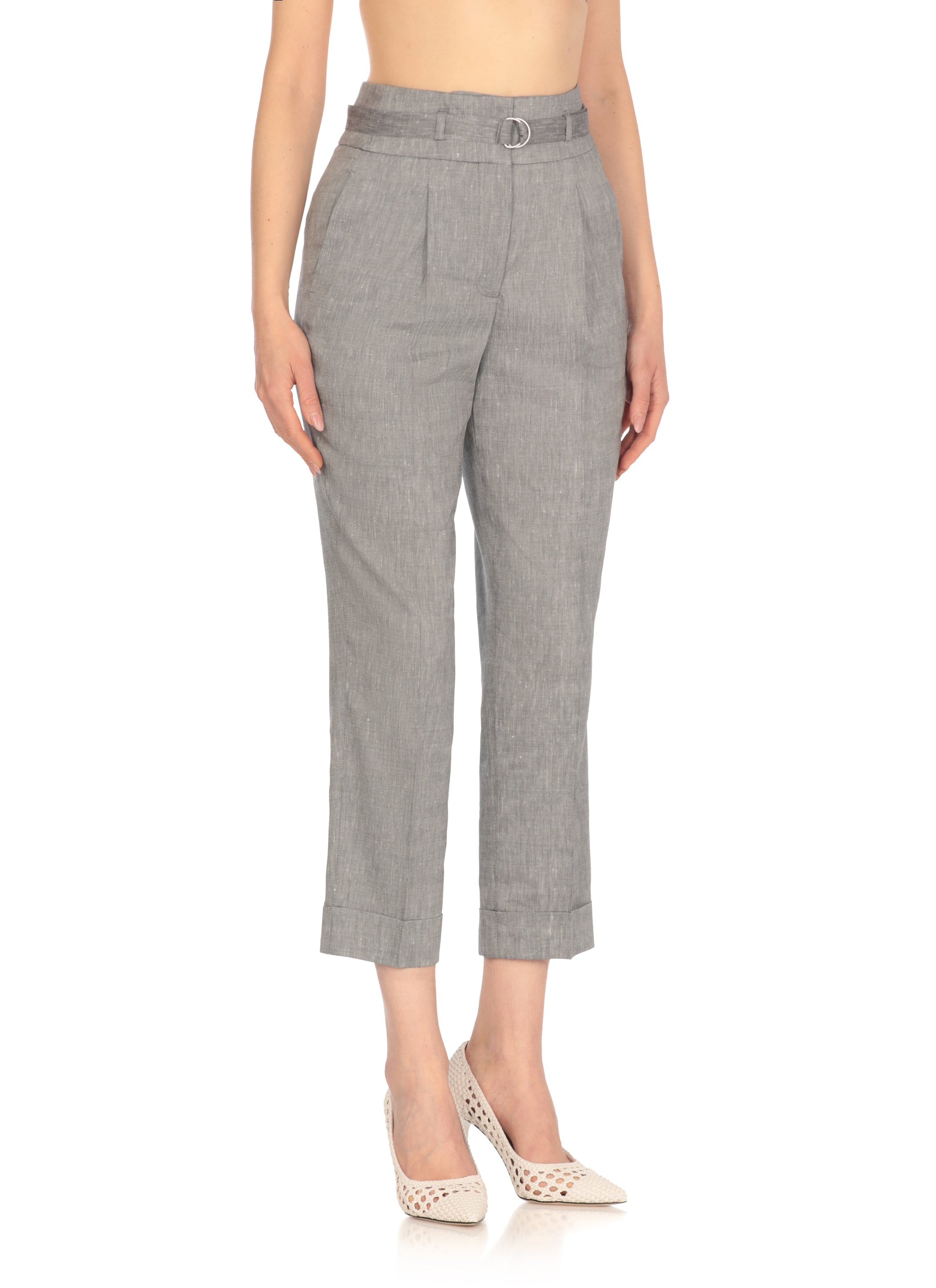 Peserico Trousers Grey