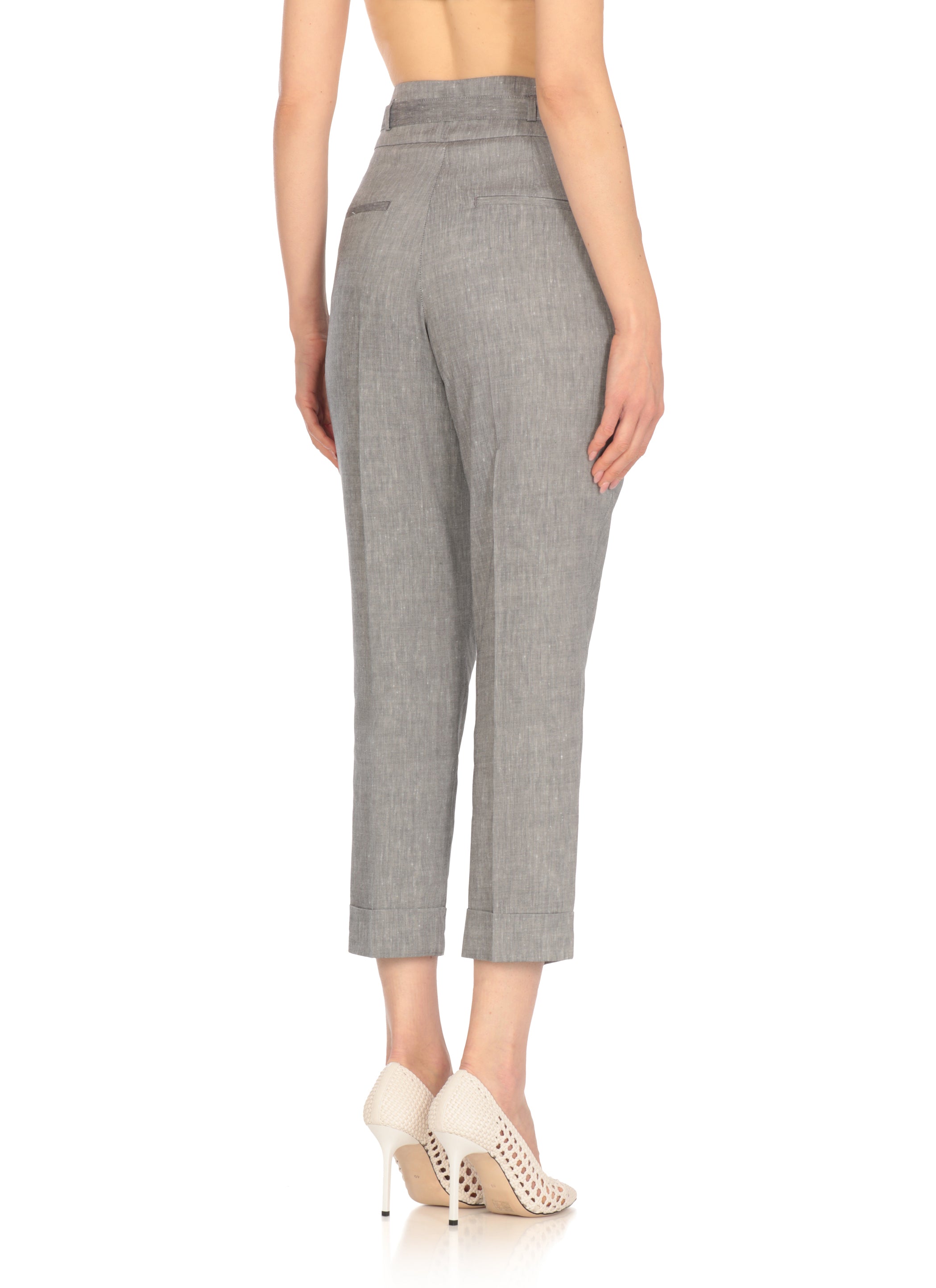 Peserico Trousers Grey