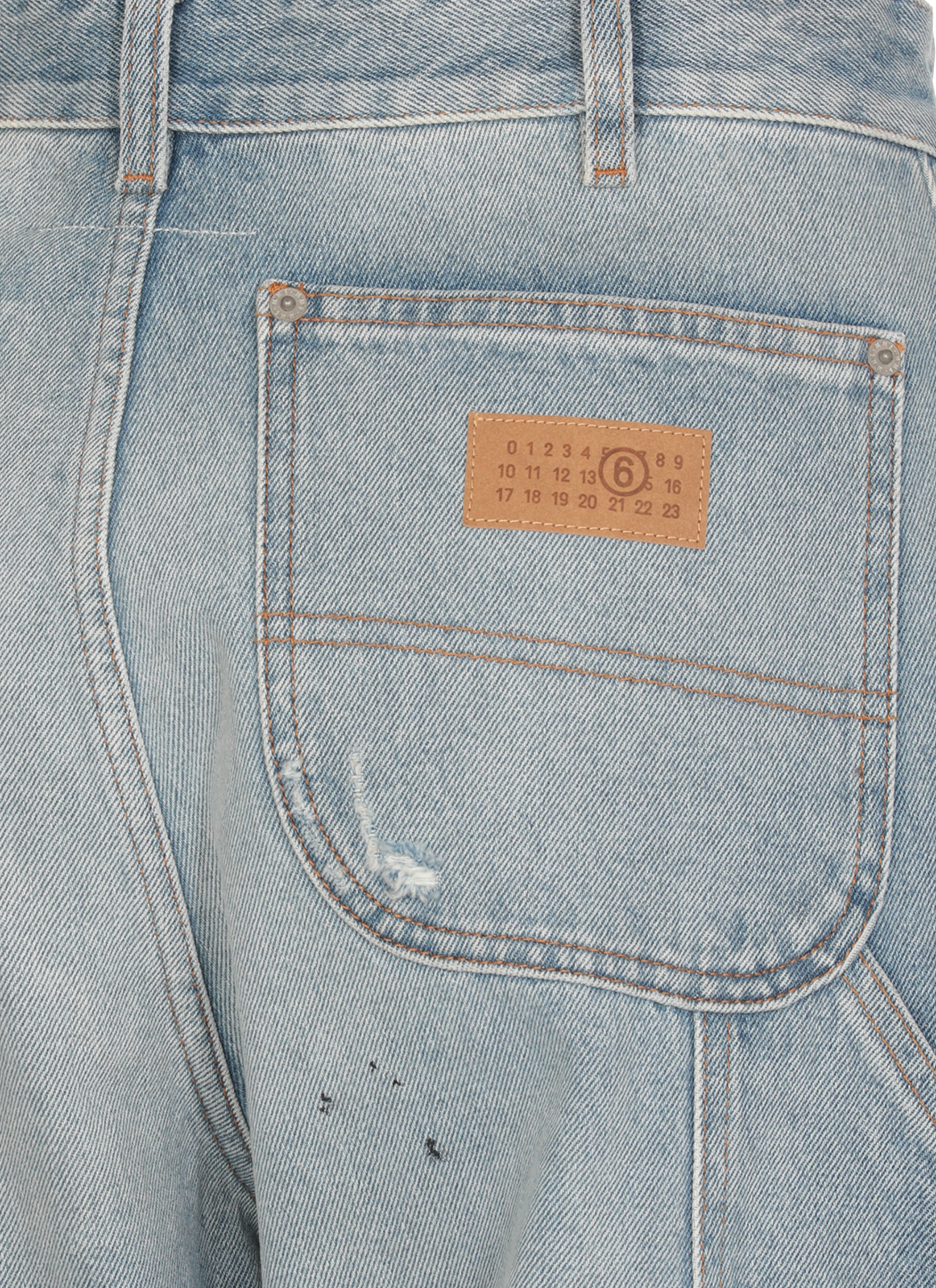 Mm6 Maison Margiela Jeans Light Blue