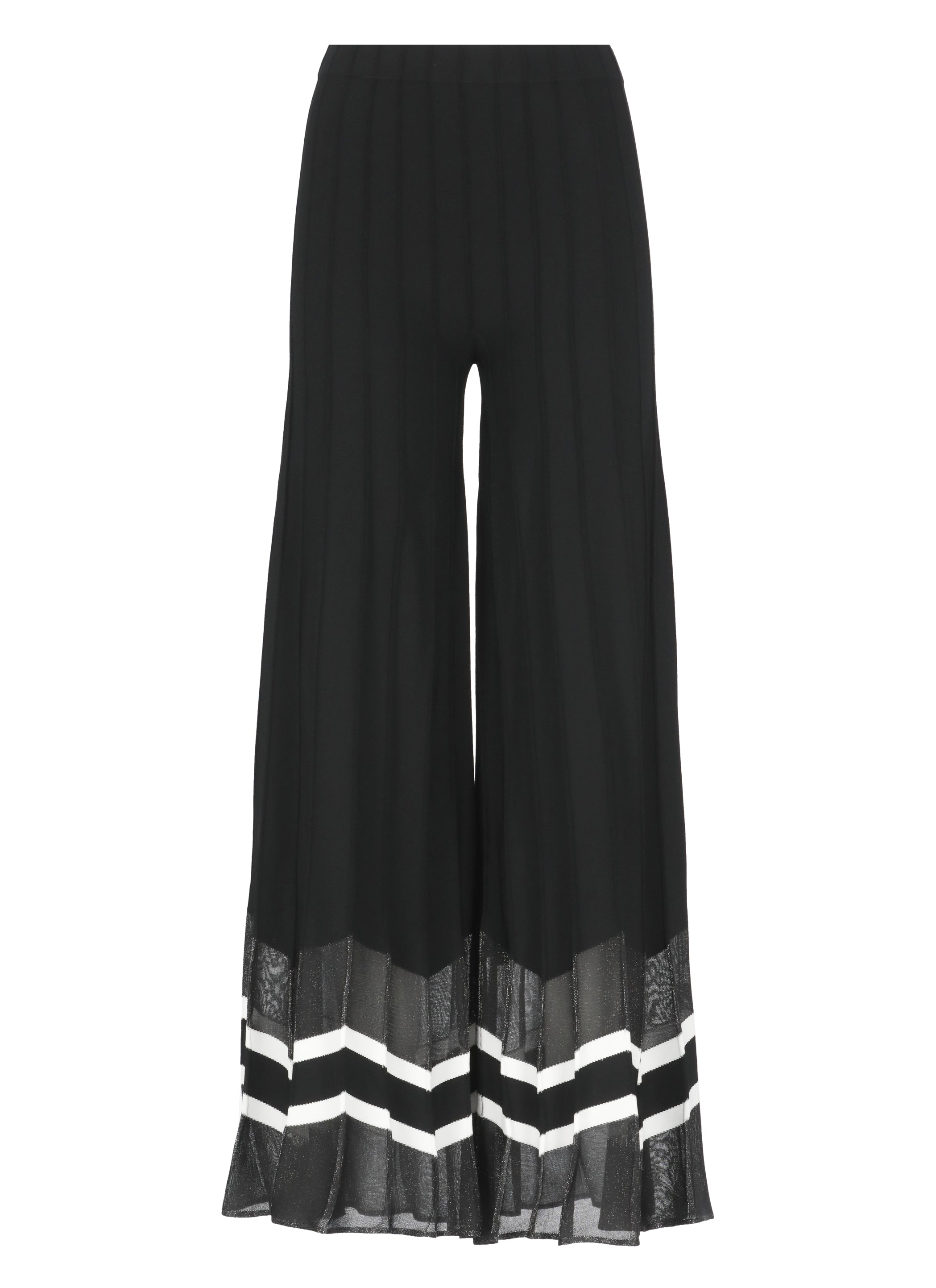 D.exterior Trousers Black