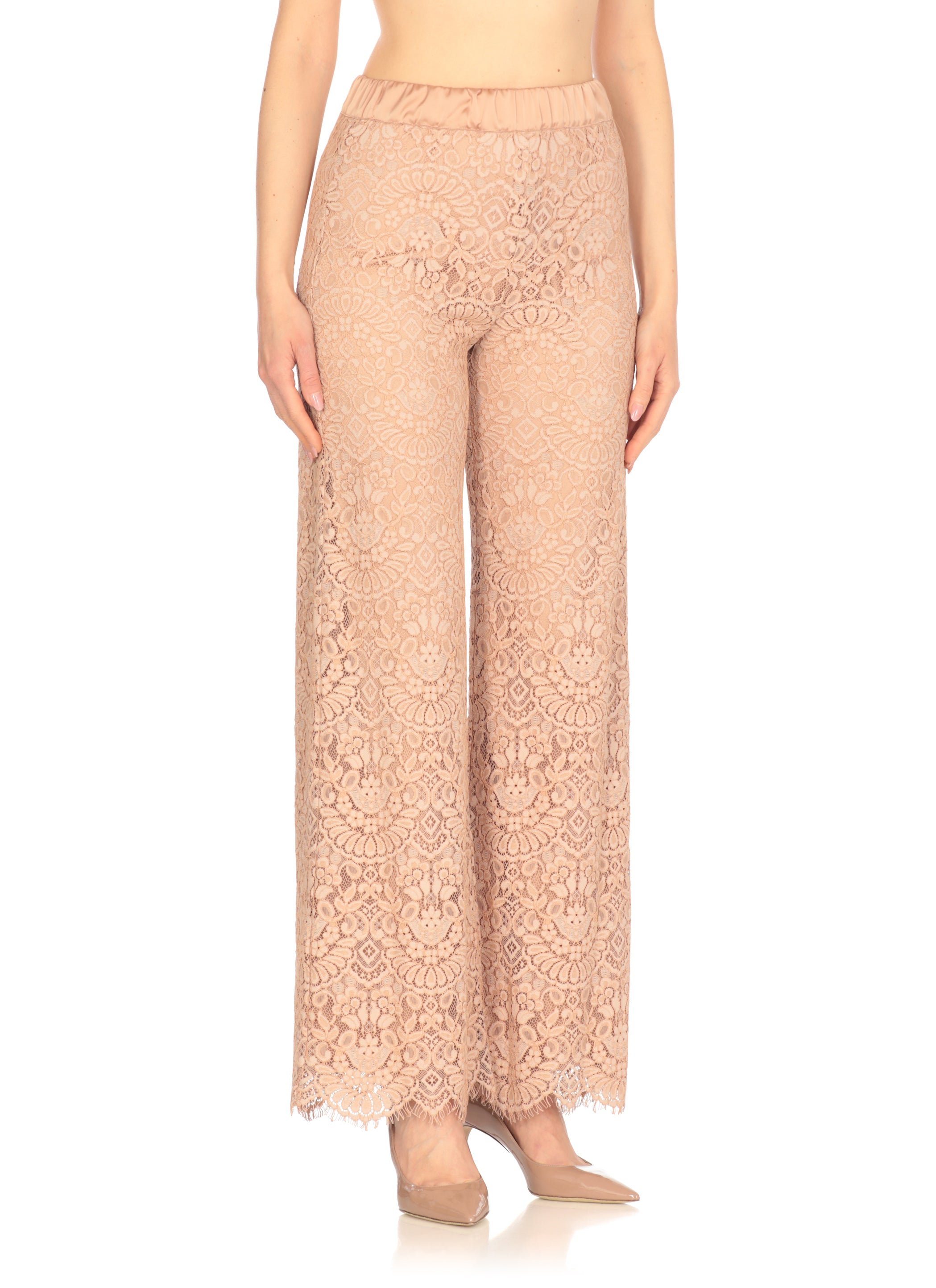 D.exterior Trousers Pink