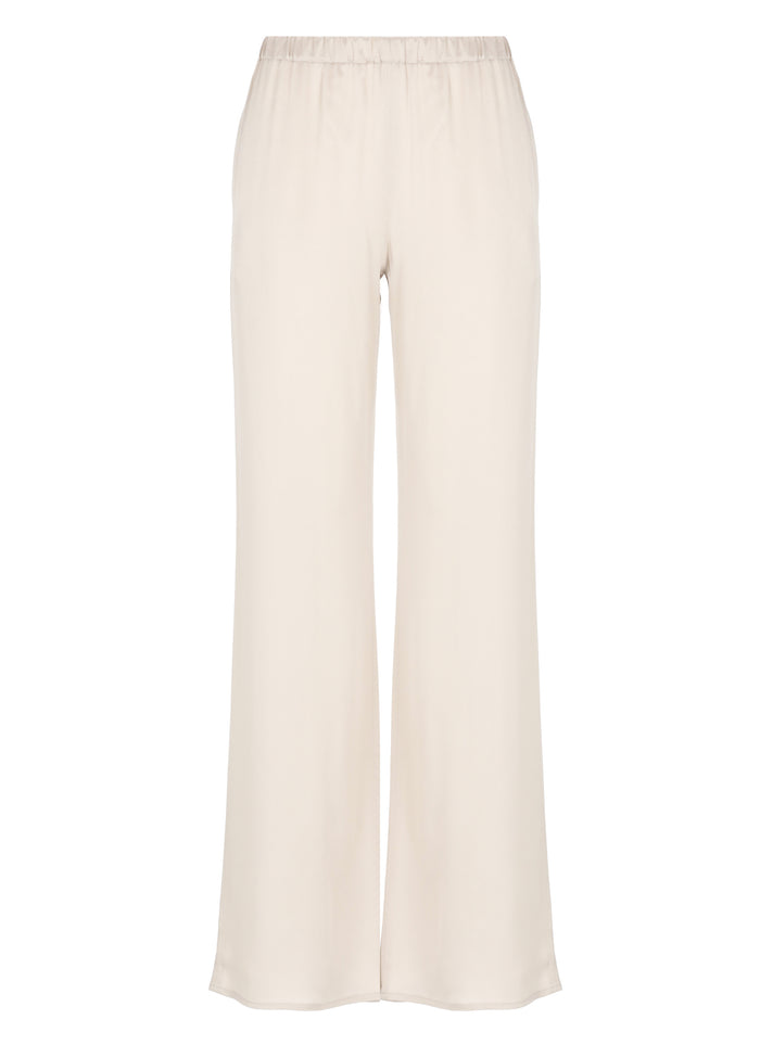 Antonelli Firenze Trousers Pink Acetate Silk