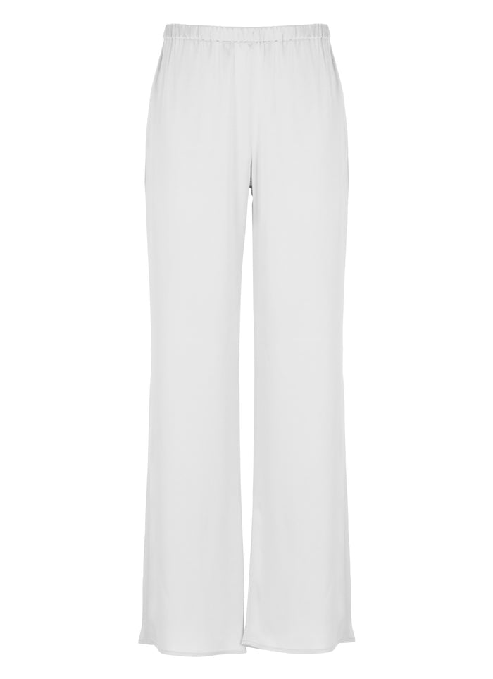 Antonelli Firenze Trousers Silver Acetate Silk