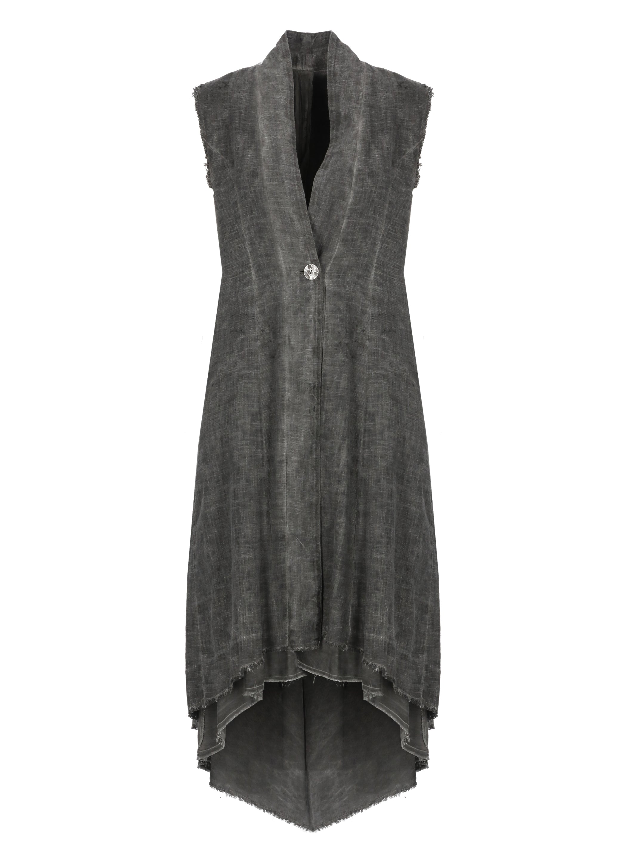 Sanctamuerte Sweaters Grey Linen Cotton