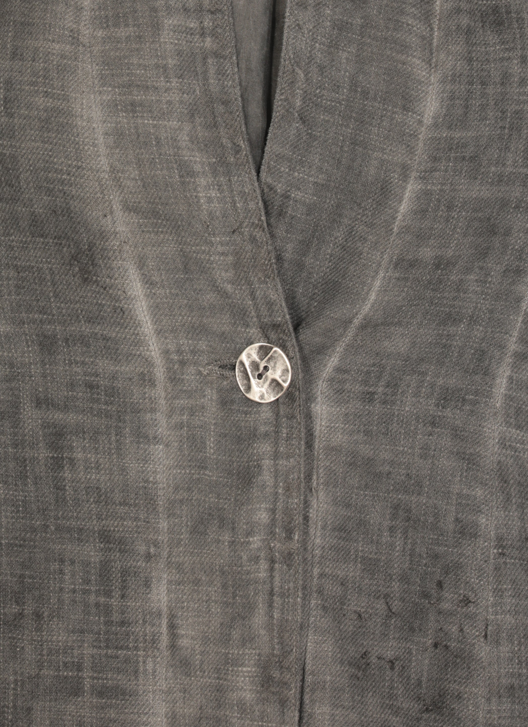 Sanctamuerte Sweaters Grey Linen Cotton