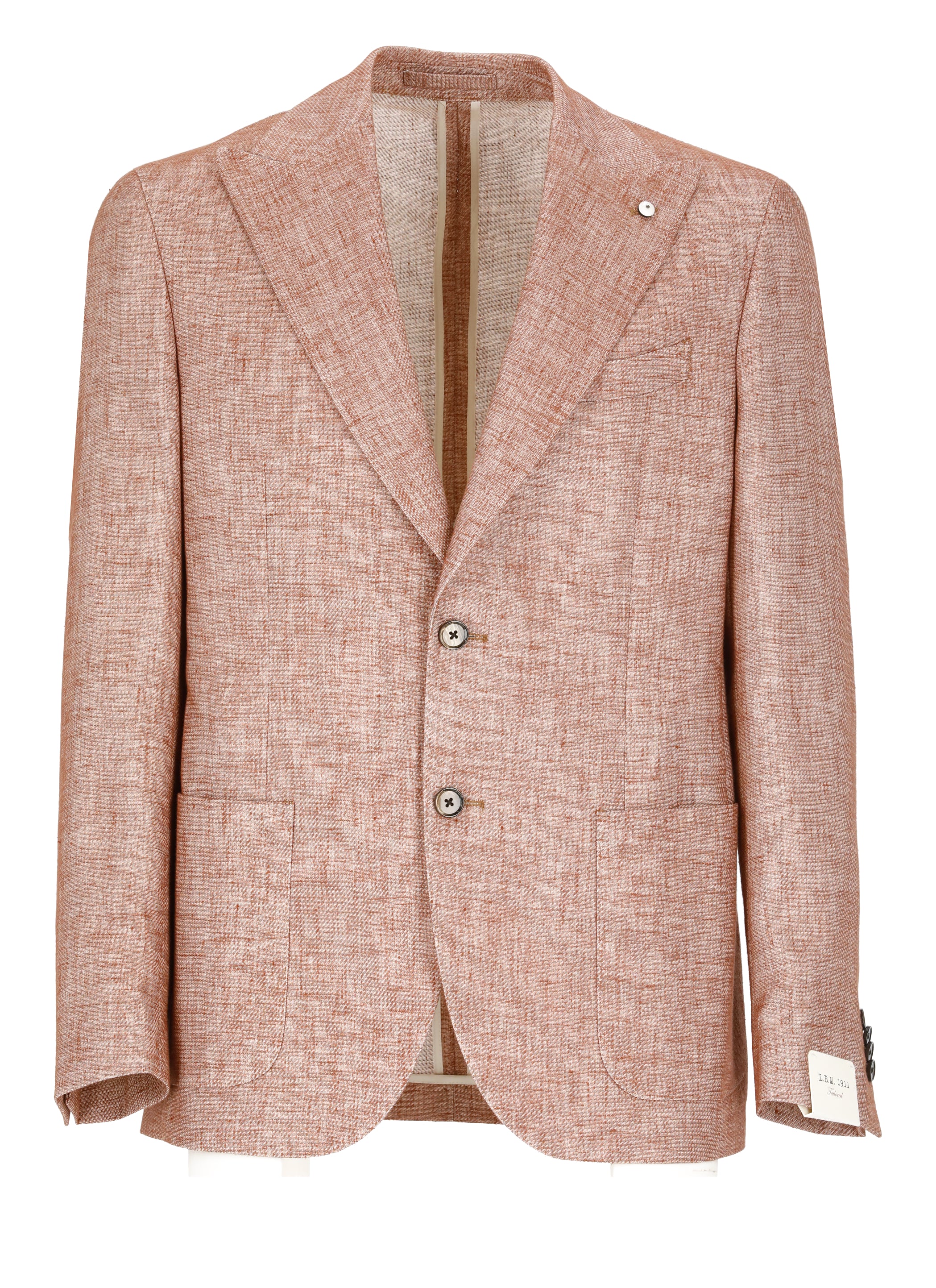 Lubiam Jackets Orange Cotton Linen