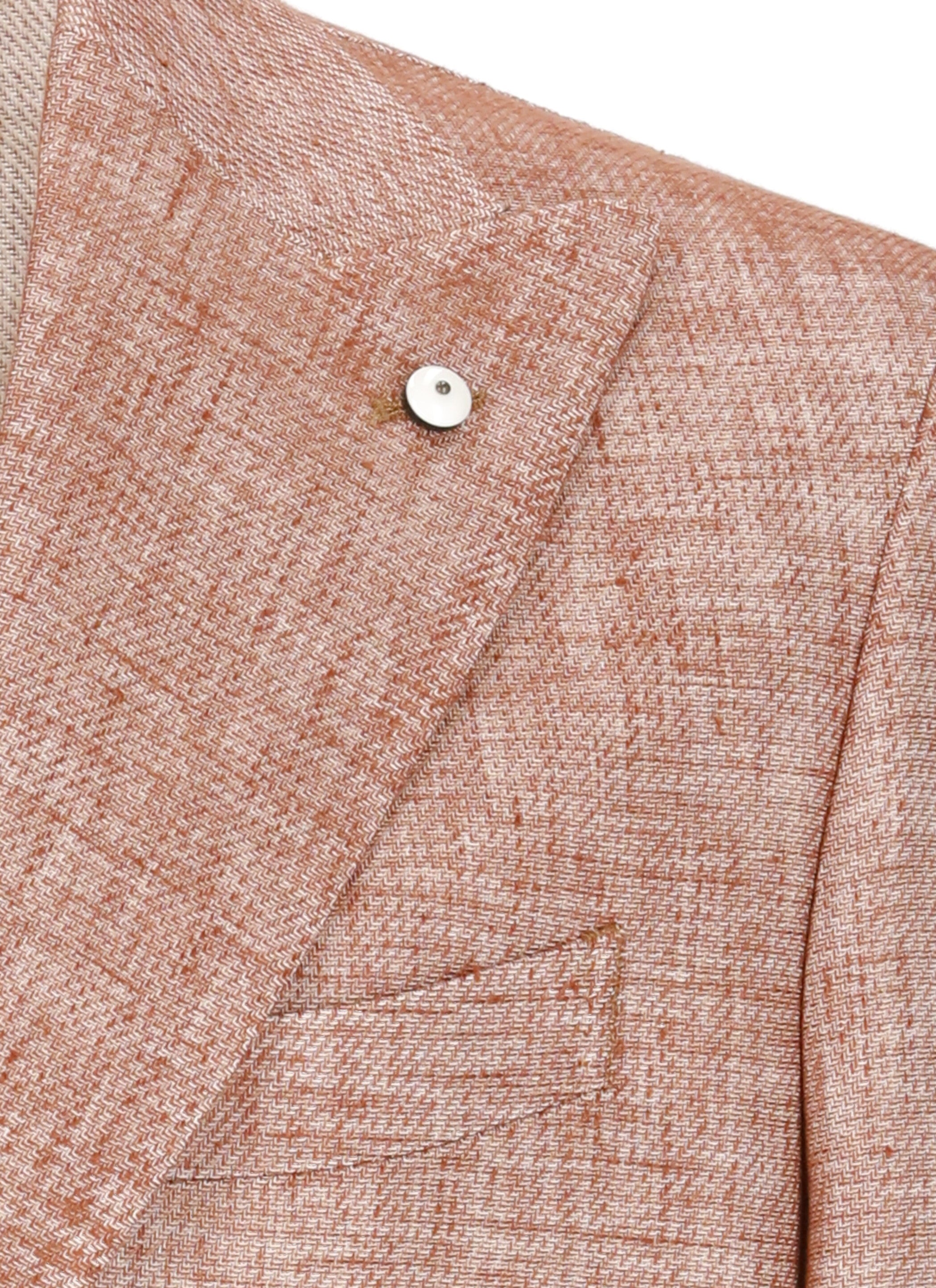 Lubiam Jackets Orange Cotton Linen