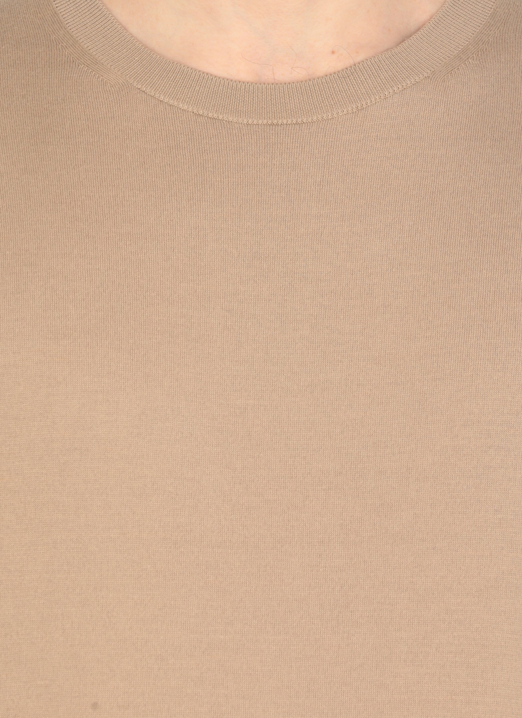 Zegna T-Shirts And Polos Beige Cotton