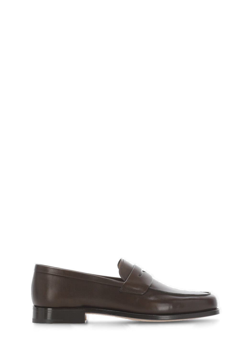 Churchs Flat Shoes Brown Calf Leather