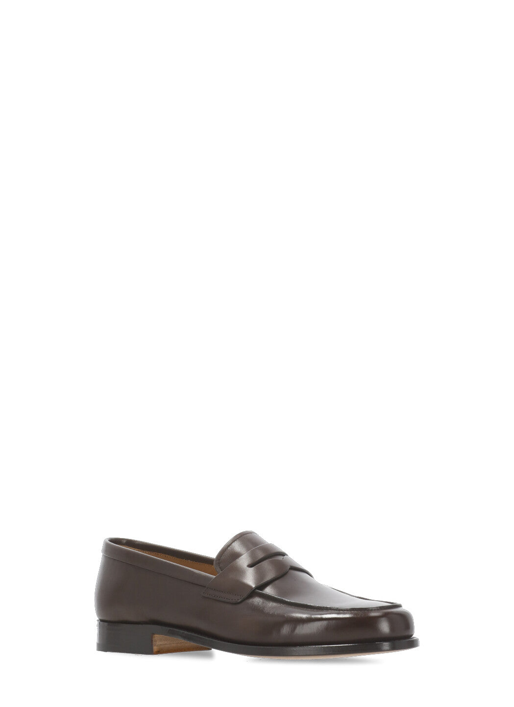 Churchs Flat Shoes Brown Calf Leather