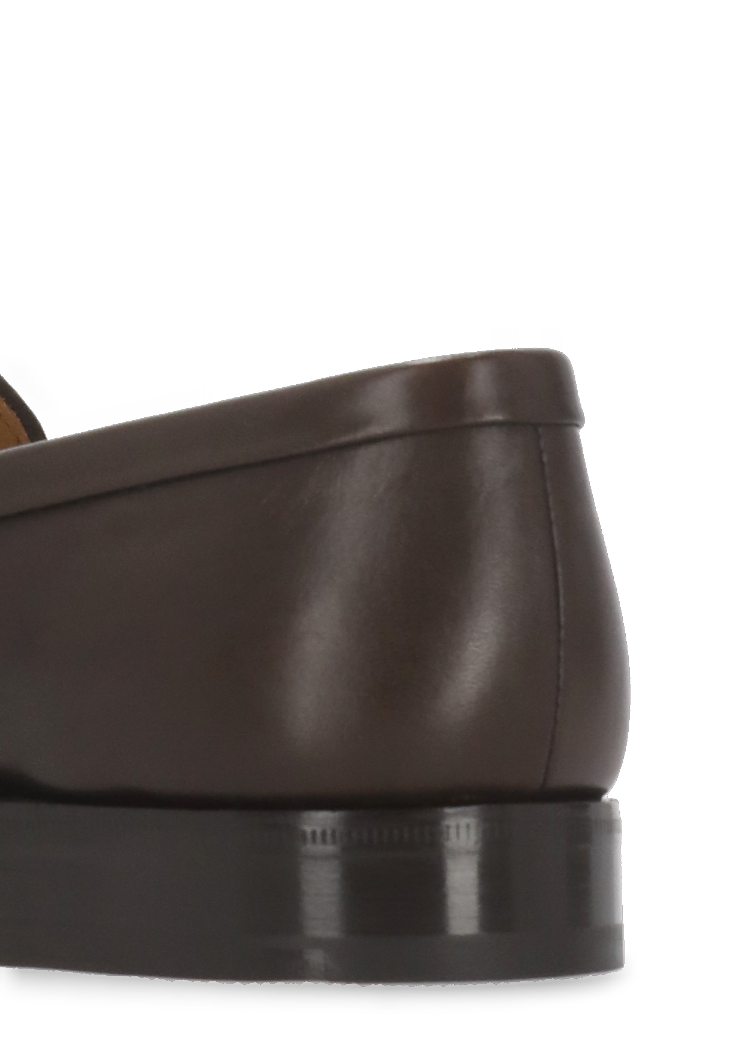 Churchs Flat Shoes Brown Calf Leather
