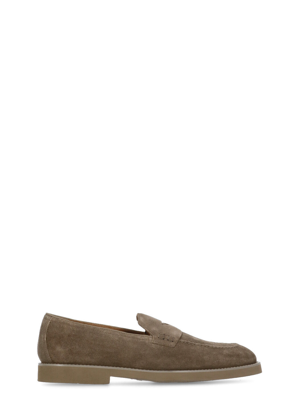 Doucals Flat Shoes Brown Cow Leather