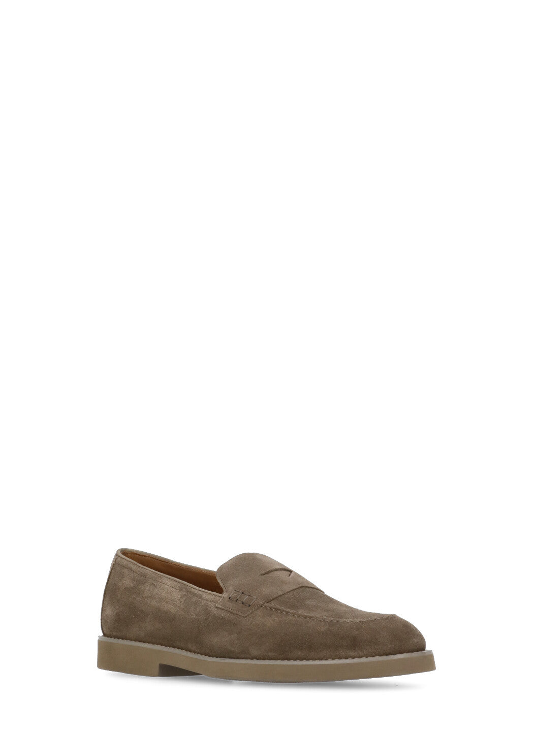 Doucals Flat Shoes Brown Cow Leather
