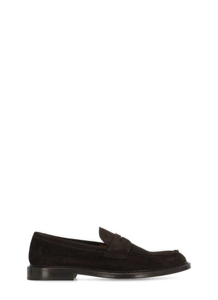 Doucals Flat Shoes Brown Cow Leather