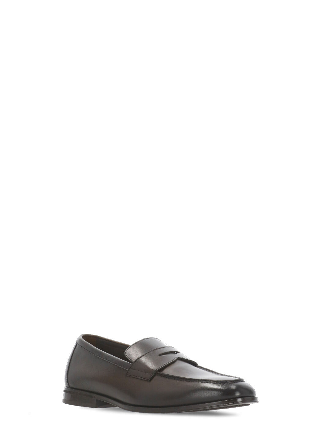 Doucals Flat Shoes Brown Cow Leather
