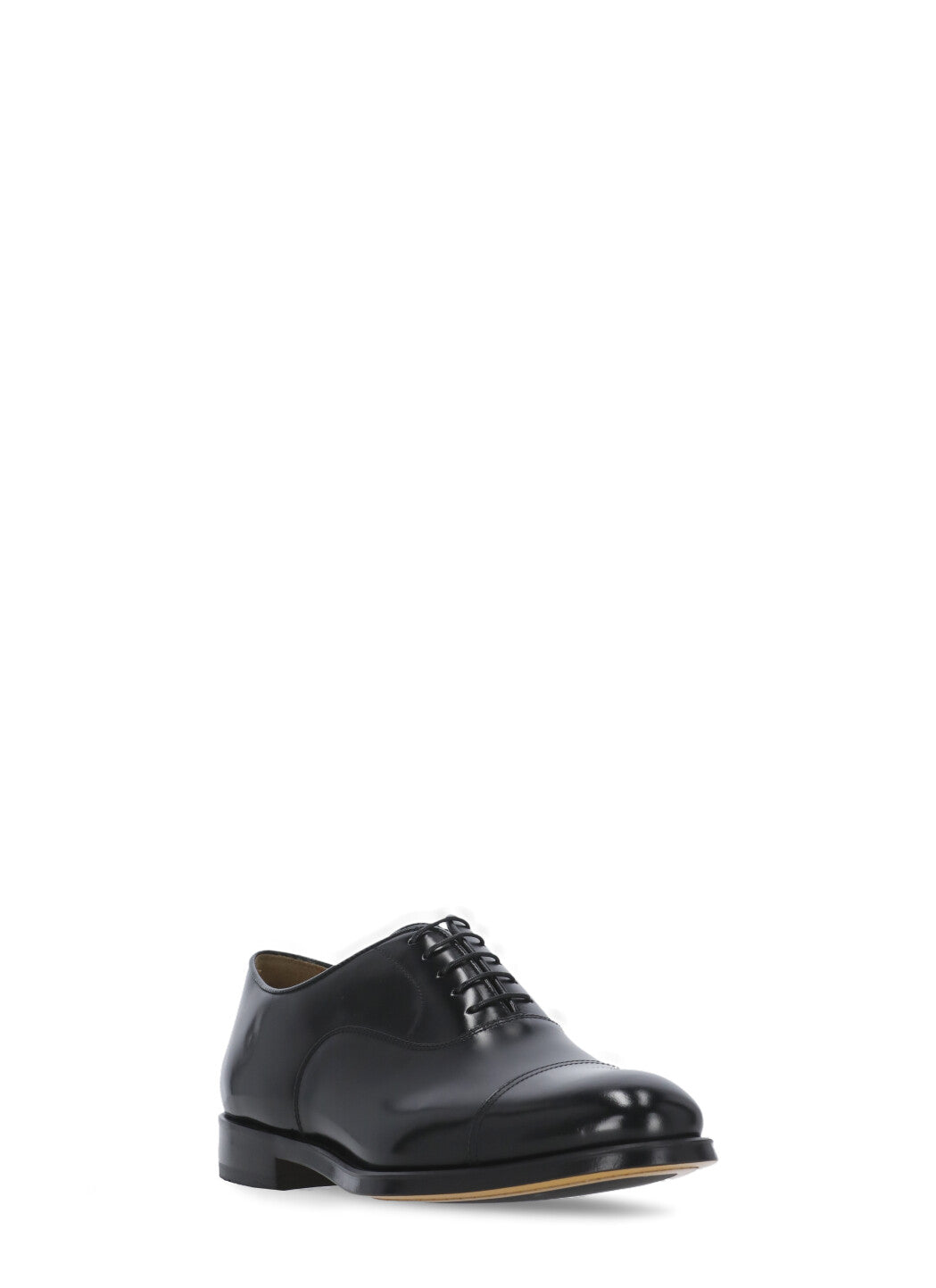 Doucals Flat Shoes Black Calf Leather