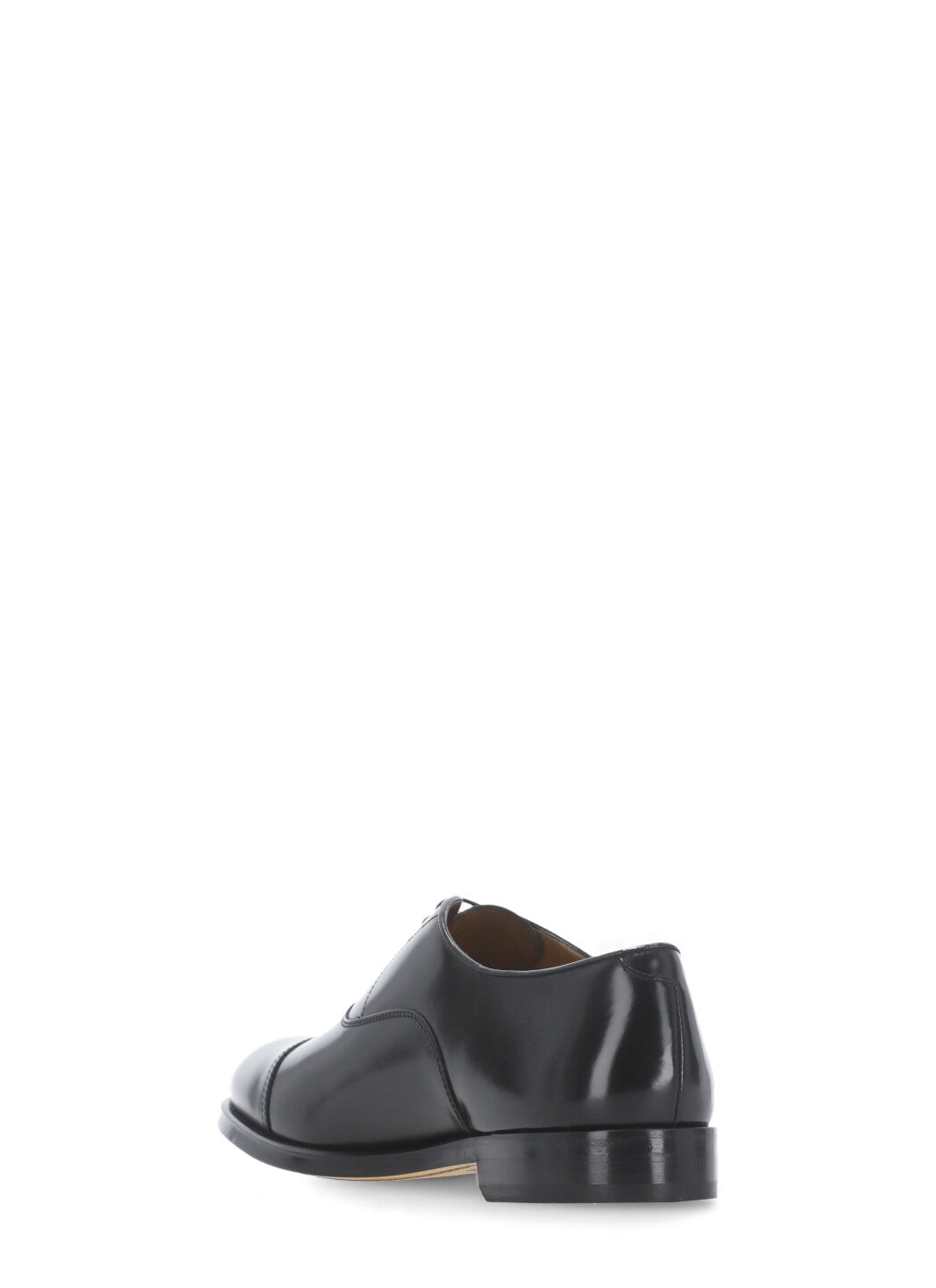 Doucals Flat Shoes Black Calf Leather
