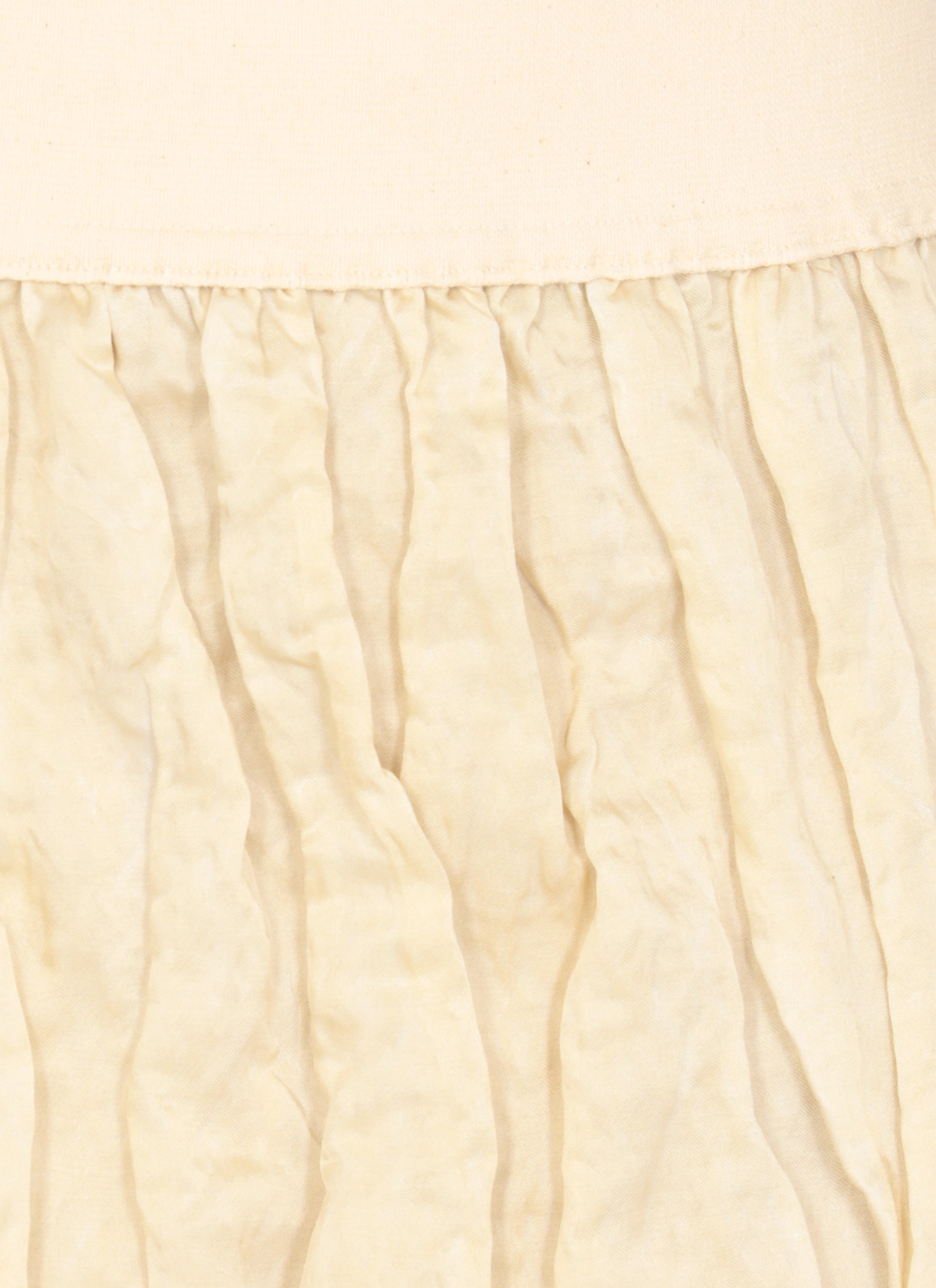 Uma Wang Skirts Ivory Acetate Cotton Metal