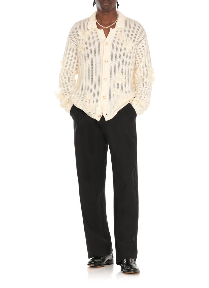 Casablanca Shirts Ivory Cotton